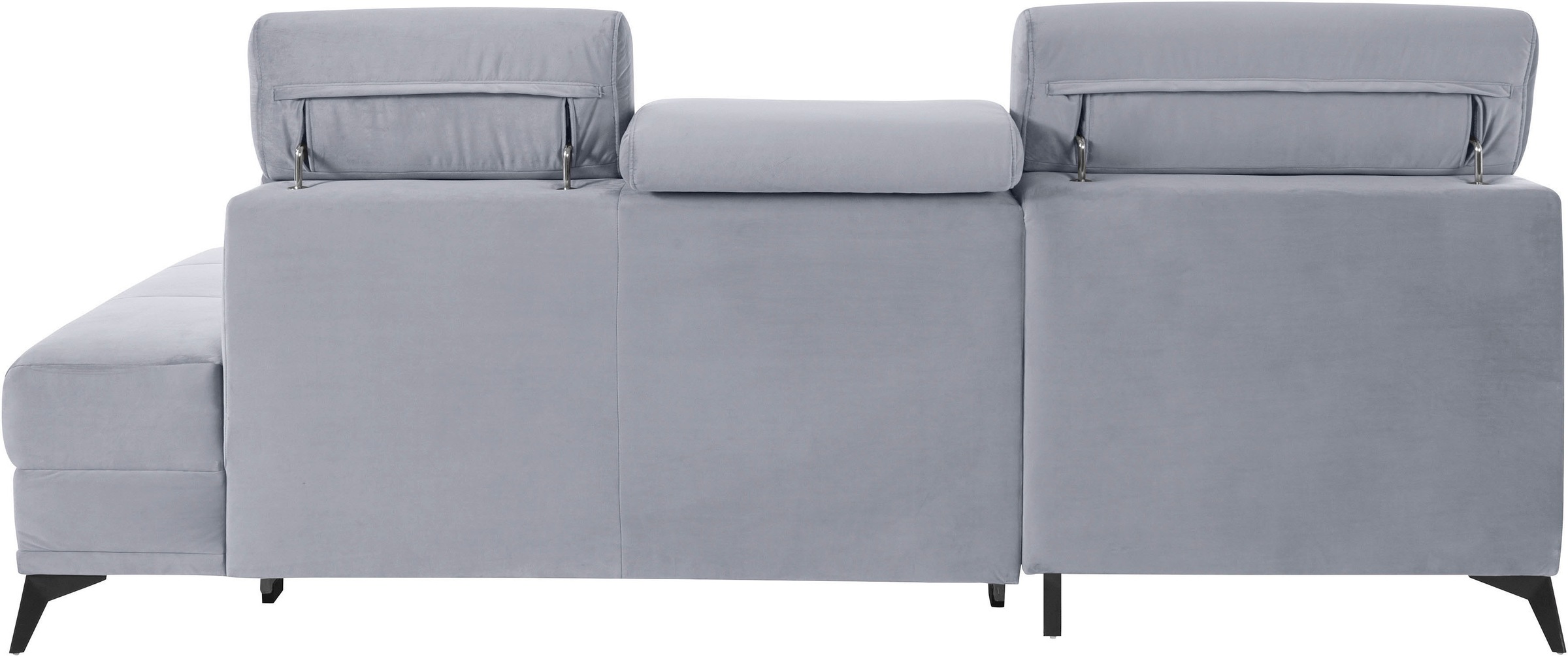 INOSIGN Ecksofa »Cardiz L-Form«, inkl.Kopfteilverstellung und Federkern wahlweise mit Bettfunktion