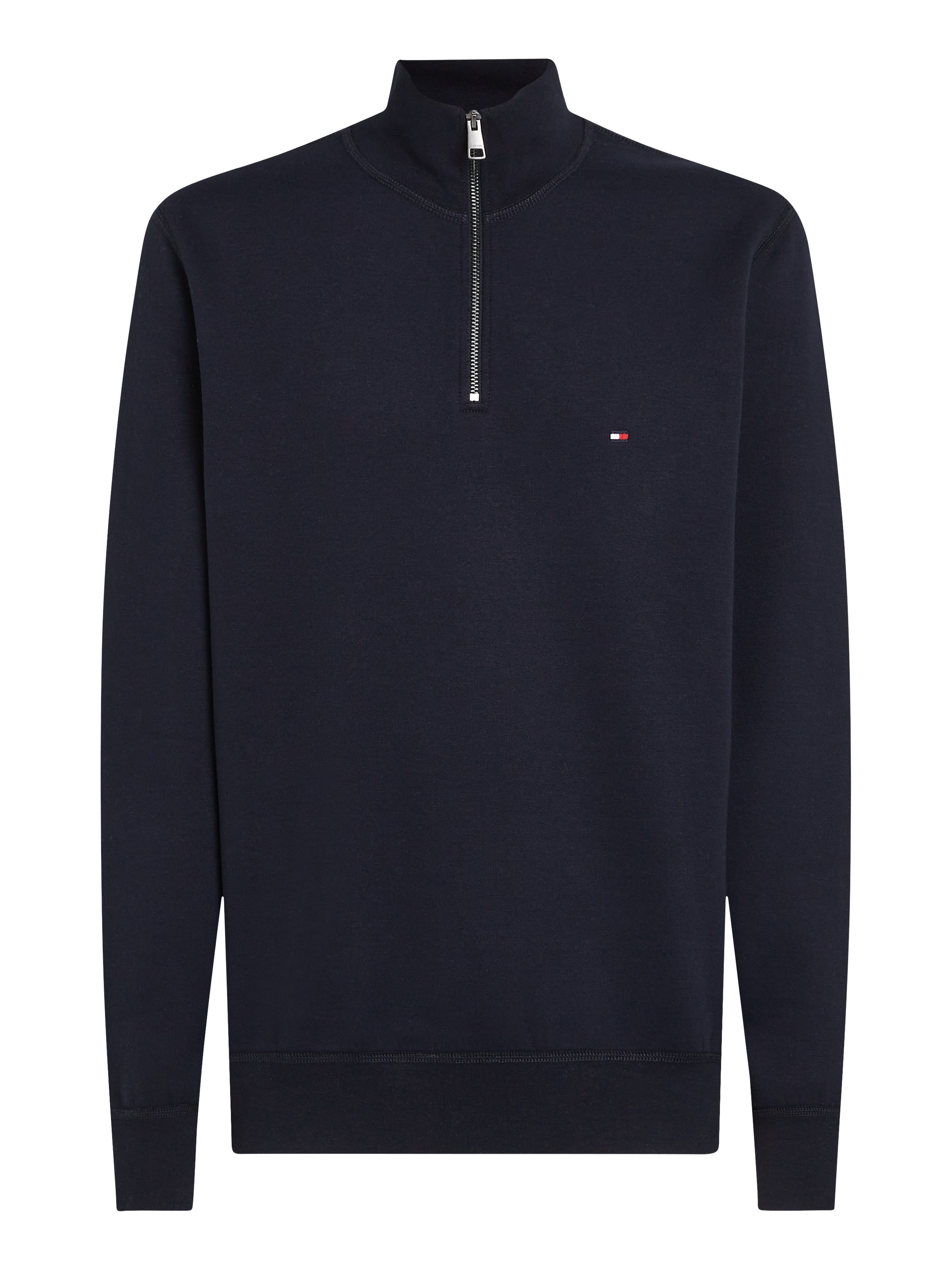 Tommy Hilfiger Sweatshirt »ESSENTIAL FLEECE 1/4 ZIP«, mit Stehkragen