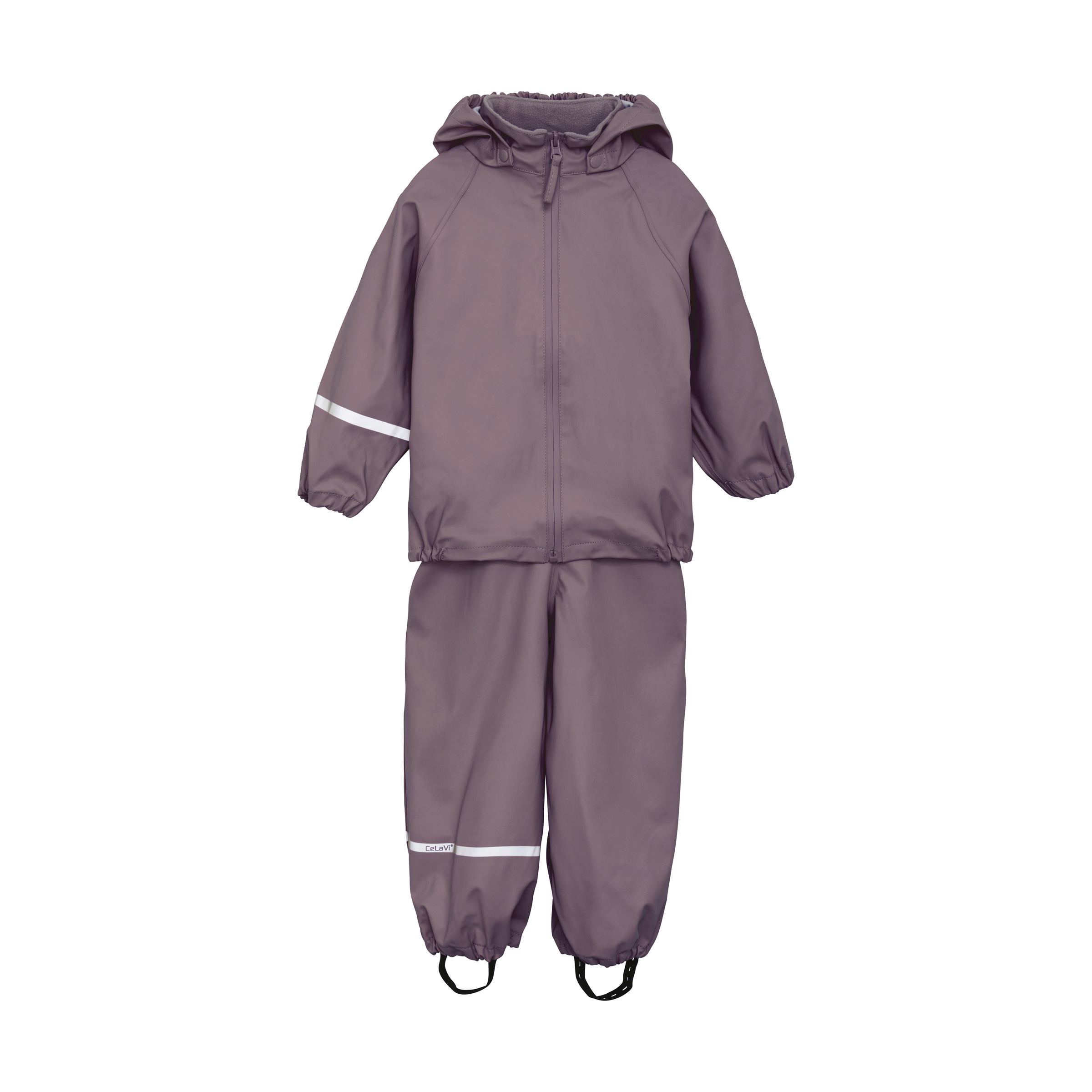 CELAVI Jungen Regenjacke "Regenoverall CEMagic", lila, Gr. 90, Obermaterial: 100% Polyester PES., Overalls