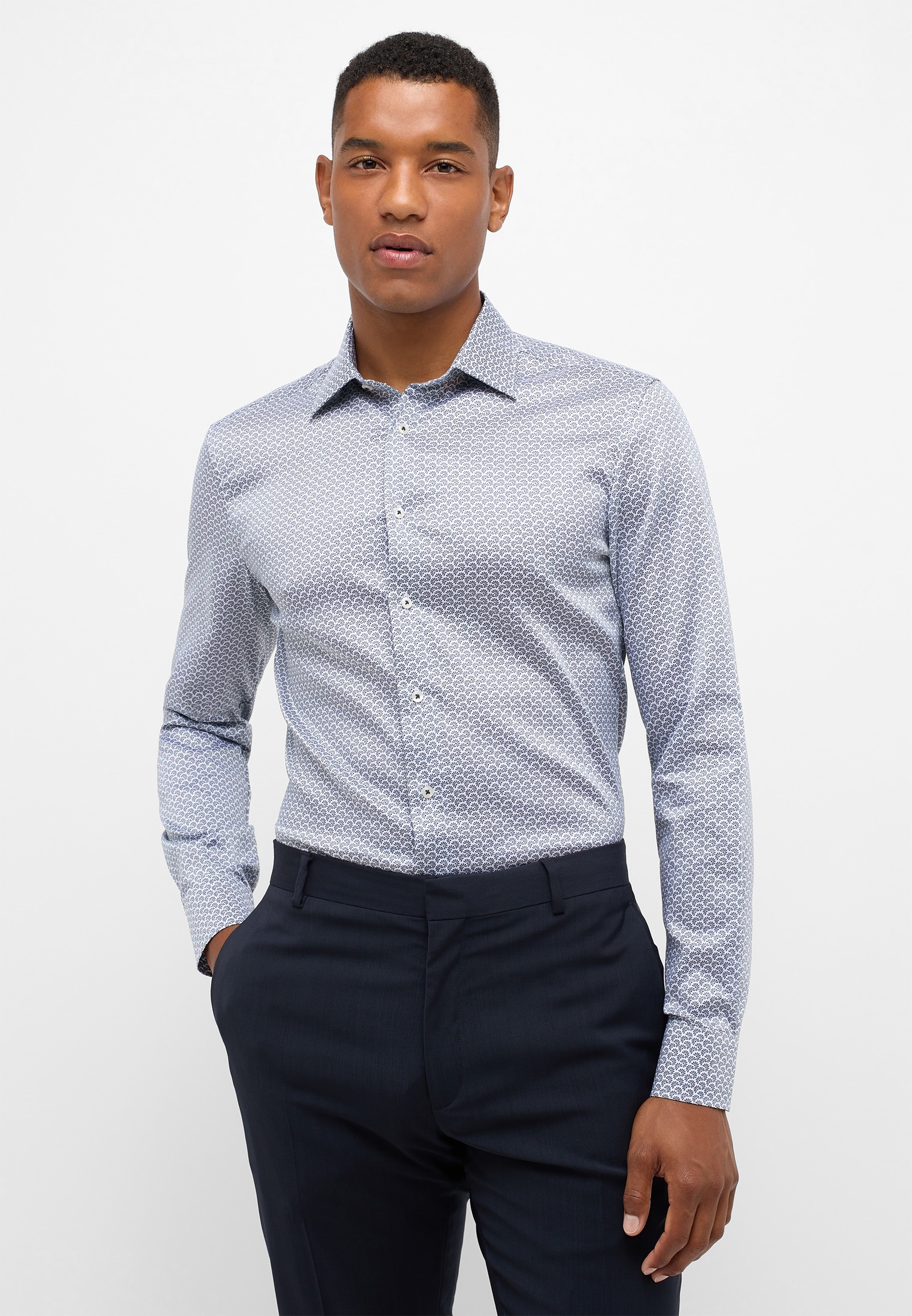 Eterna Langarmhemd "SLIM FIT" günstig online kaufen