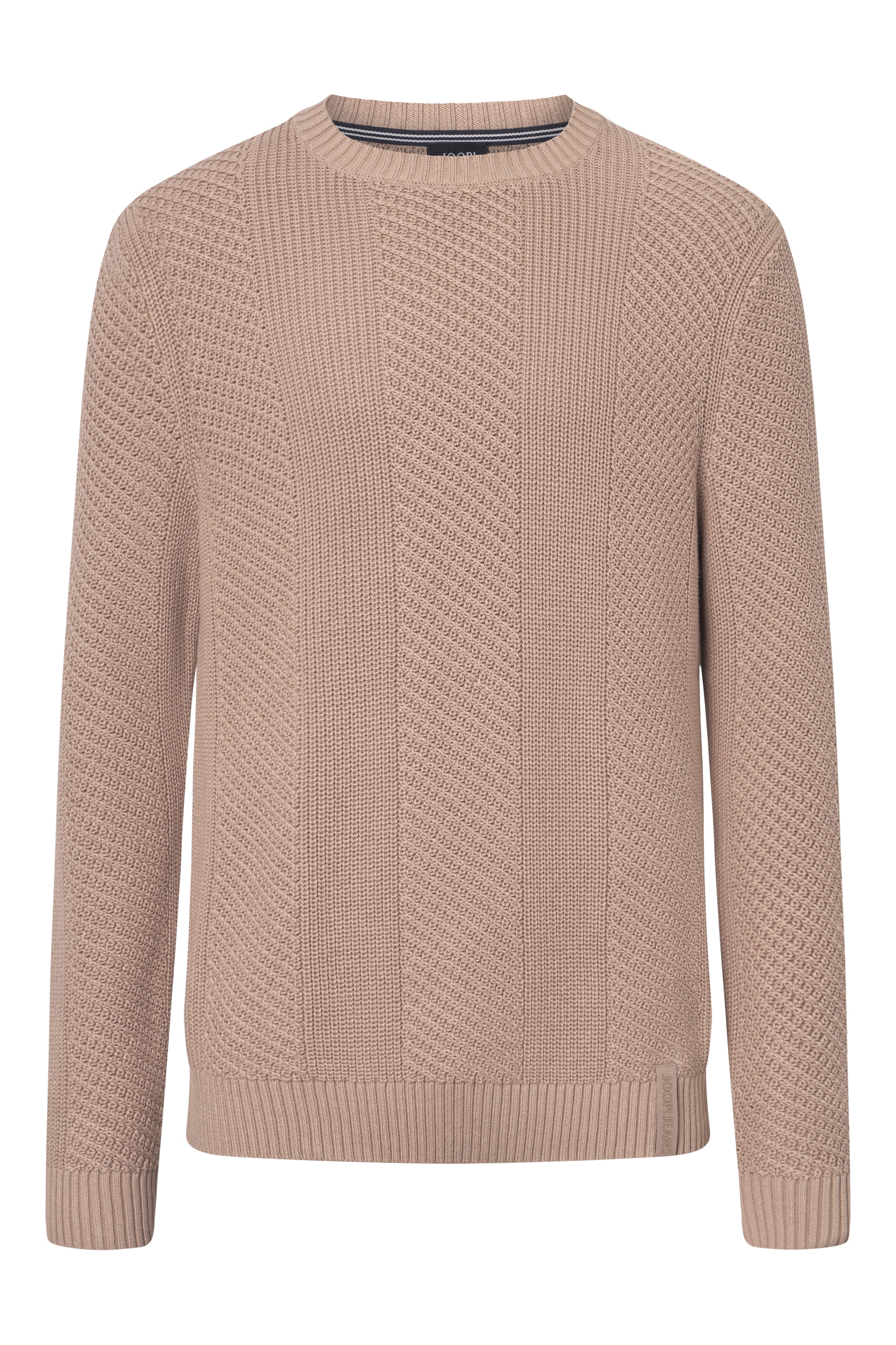 Joop Jeans Rundhalspullover "Silor", mit Strukturmuster günstig online kaufen