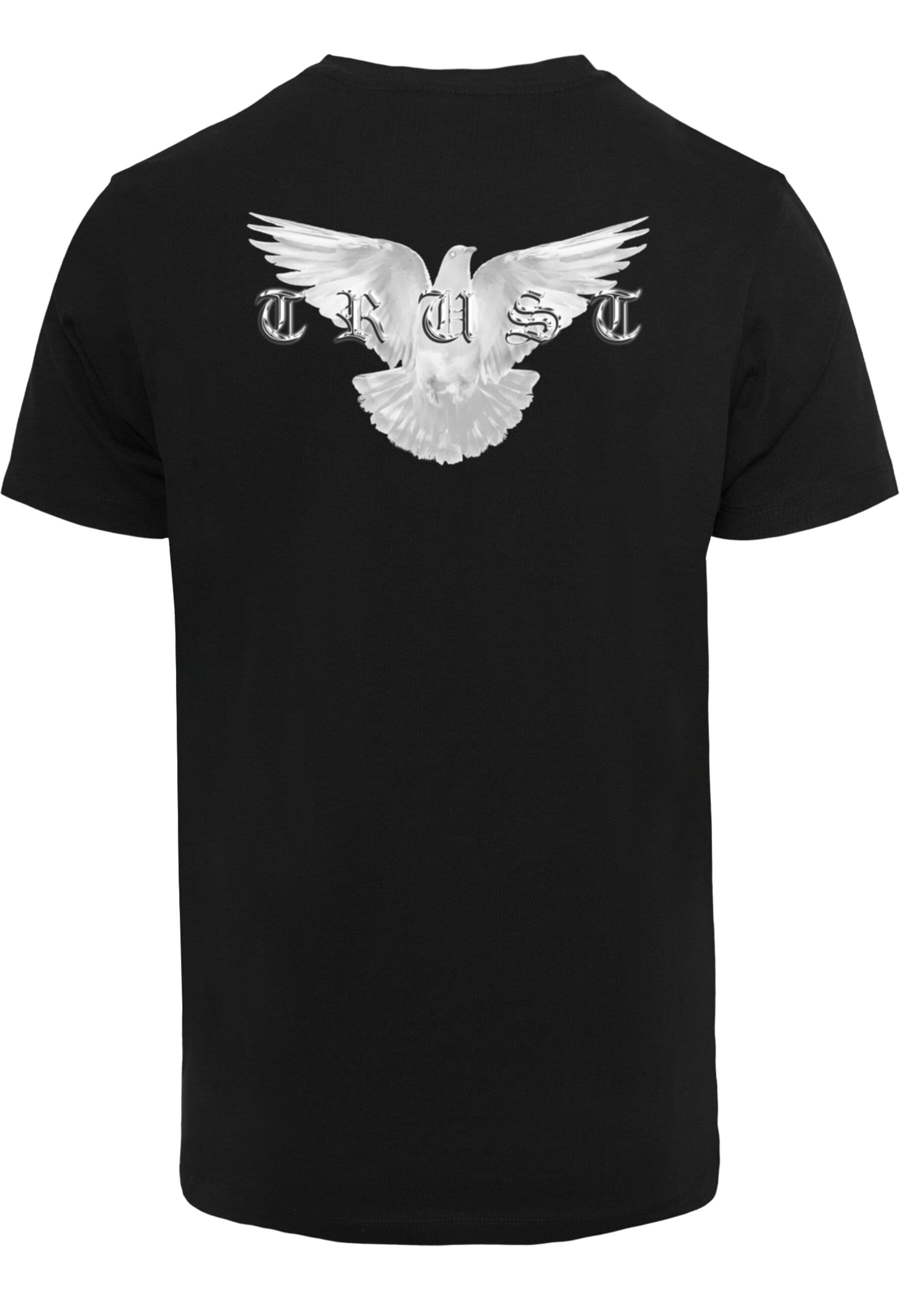 MisterTee T-Shirt »MisterTee Herren Trust Dove T-Shirt«, (1 tlg.)