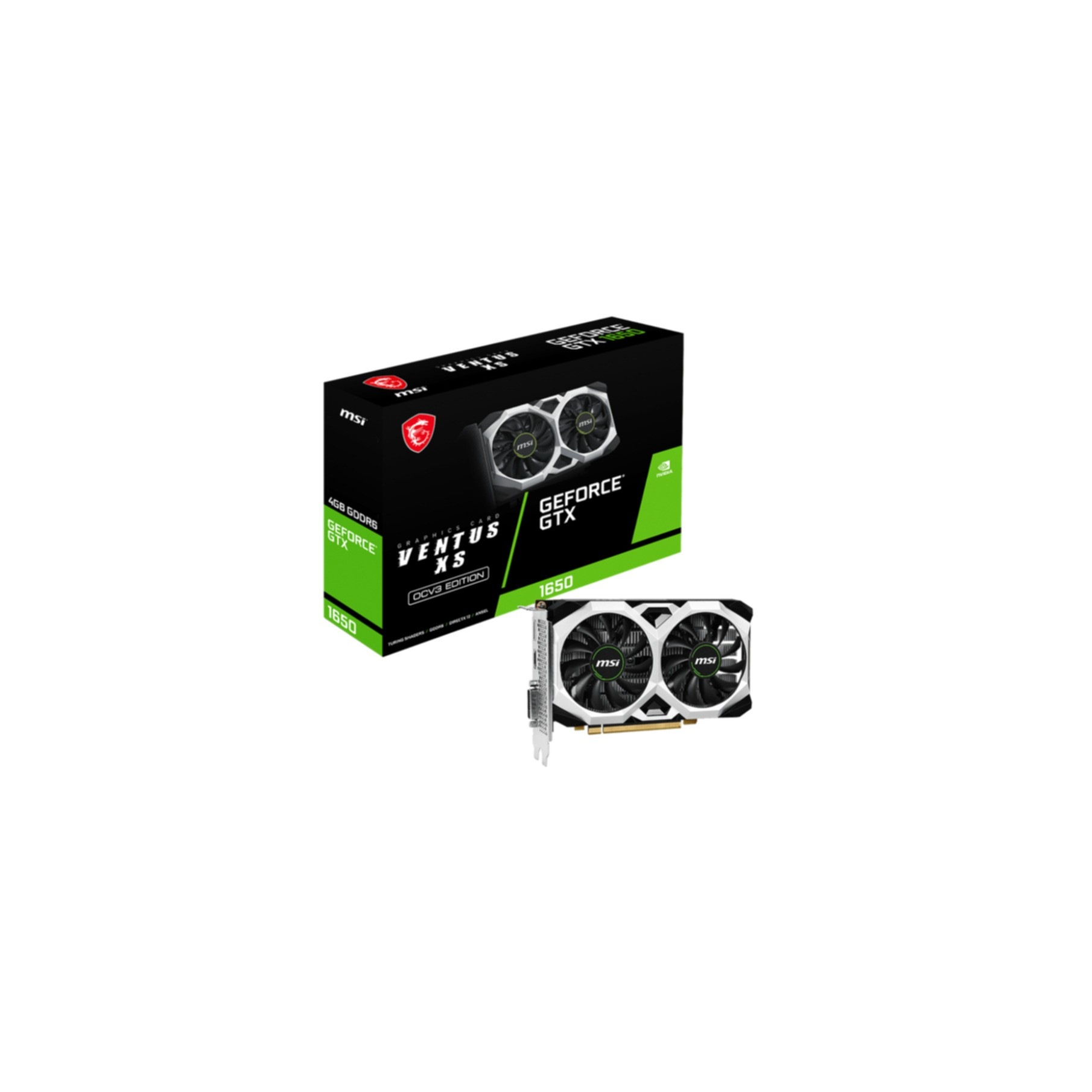 MSI Grafikkarte »GeForce GTX 1650 D6 VENTUS XS OCV3«