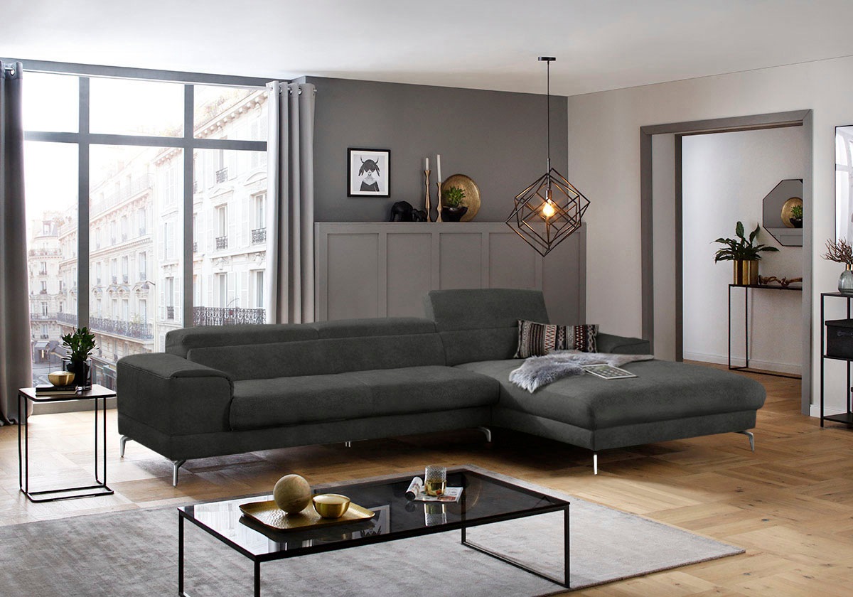 W.SCHILLIG Ecksofa "piedroo, Designsofa mit tollem Sitzkomfort, elegant und günstig online kaufen