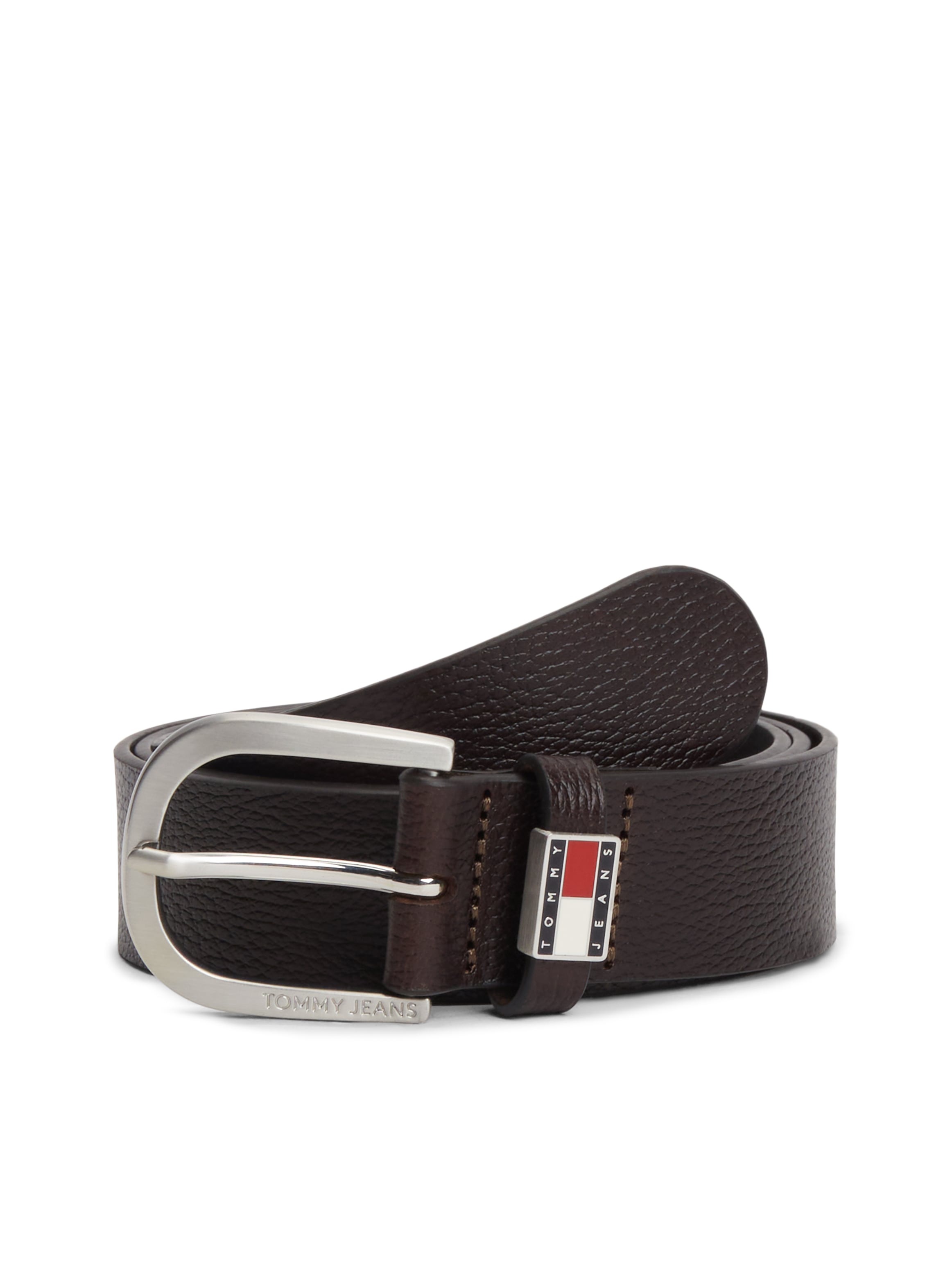 Tommy Jeans Ledergürtel »TJM RYAN 3.5« Größenverstellbar mit genarbtem Finish