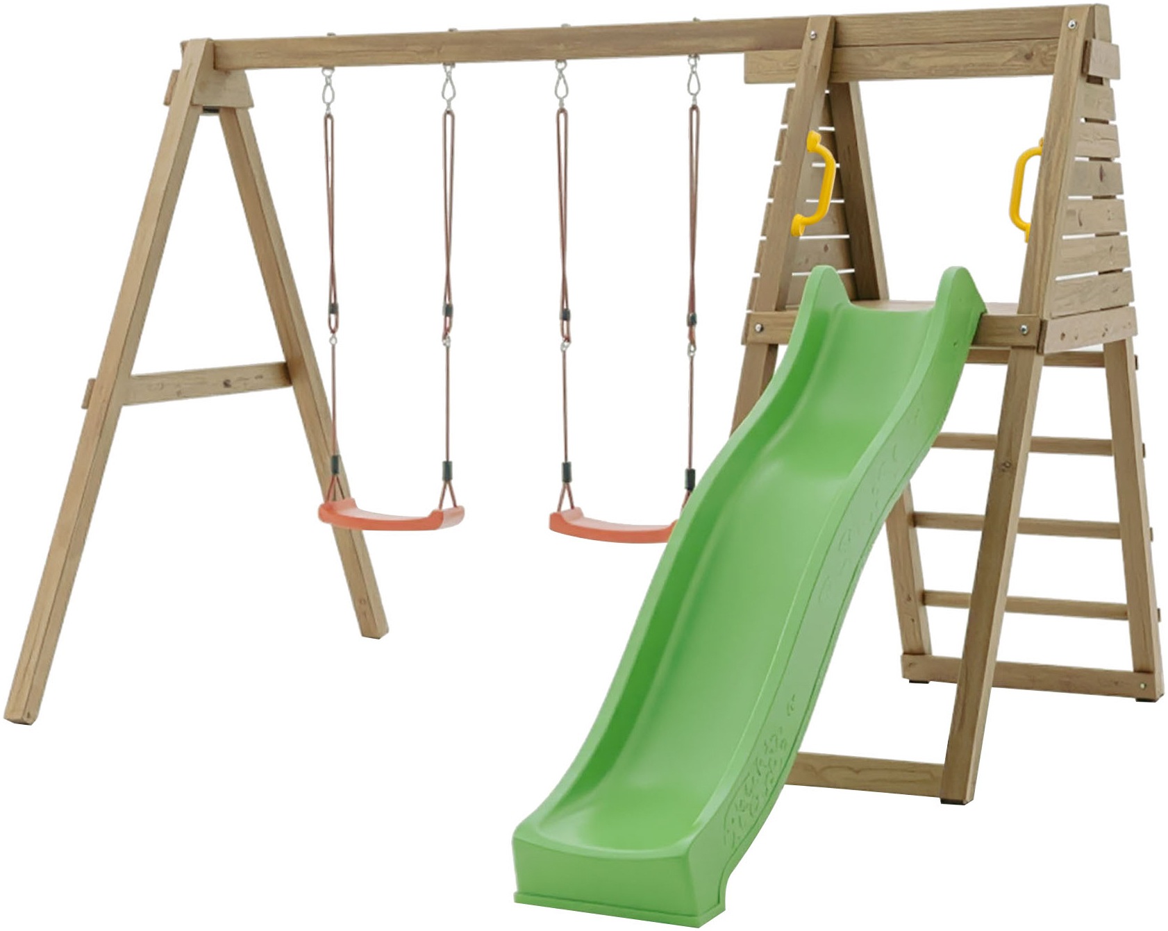 FUNGOO Spielturm »MaxPlay - Gym« mit Rutsche und Doppelschaukel