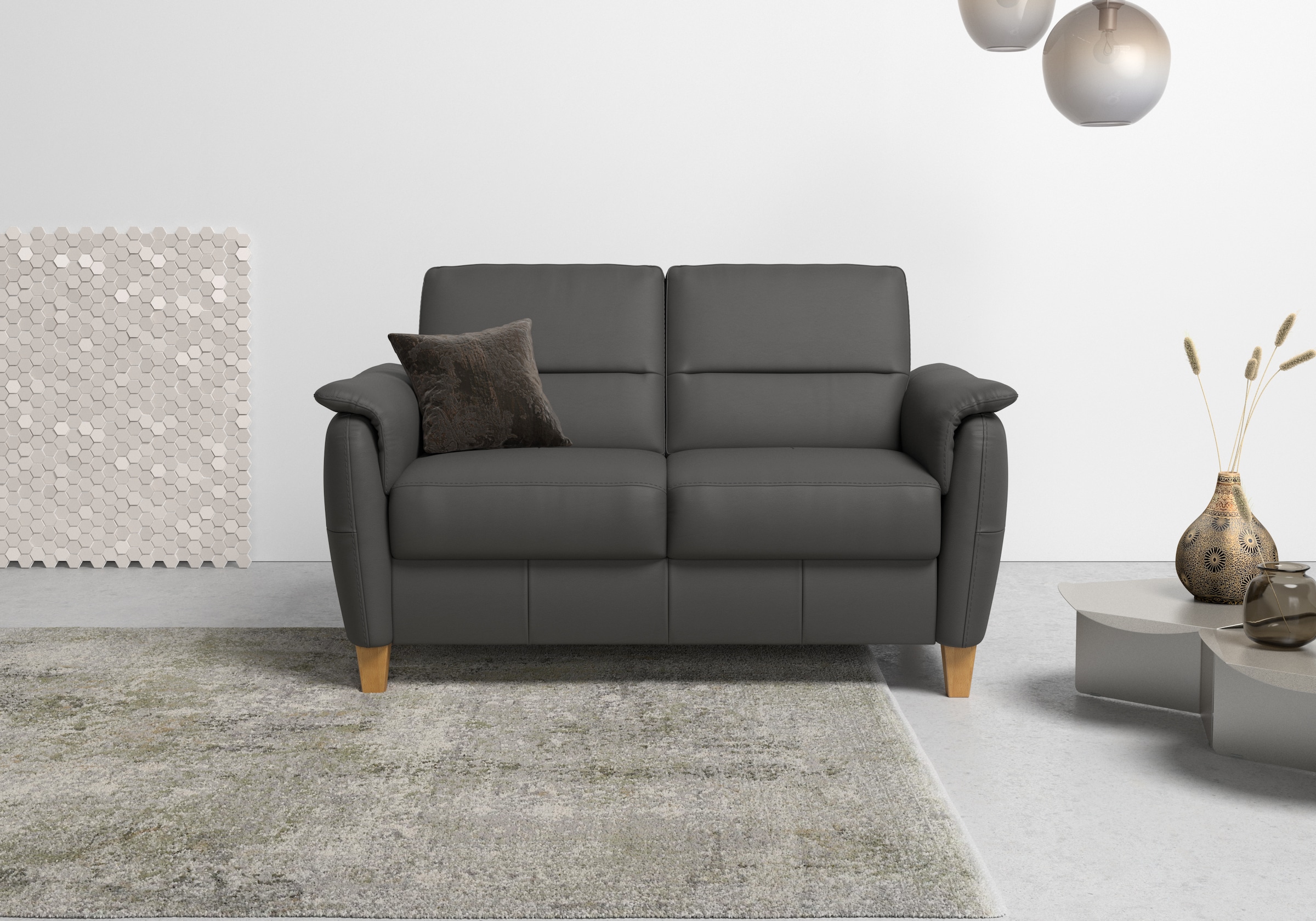 Home affaire 2-Sitzer "Palmera, B: 149 cm" mit Federkern