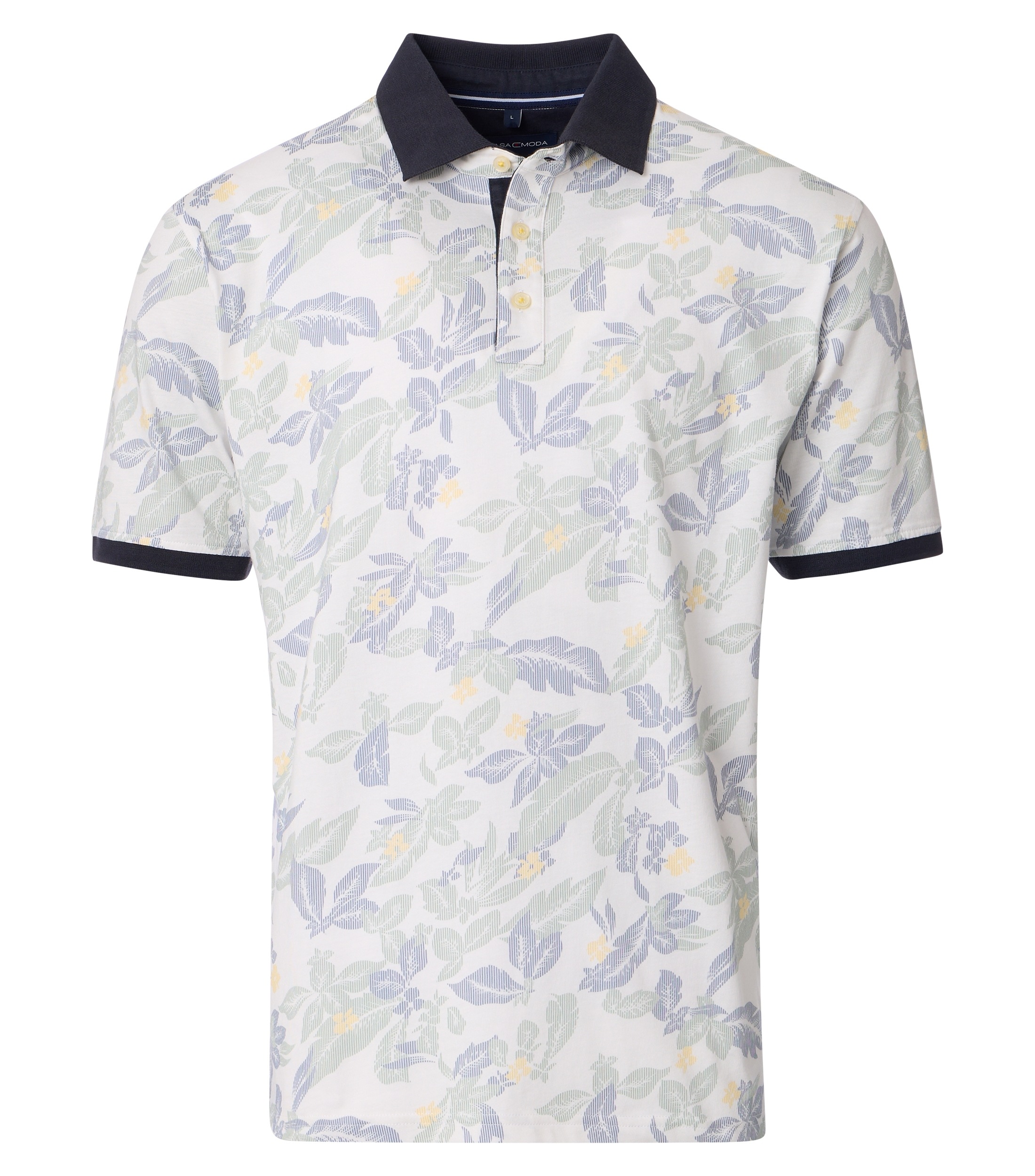 CASAMODA Poloshirt "CASAMODA Polo-Shirt Print" günstig online kaufen