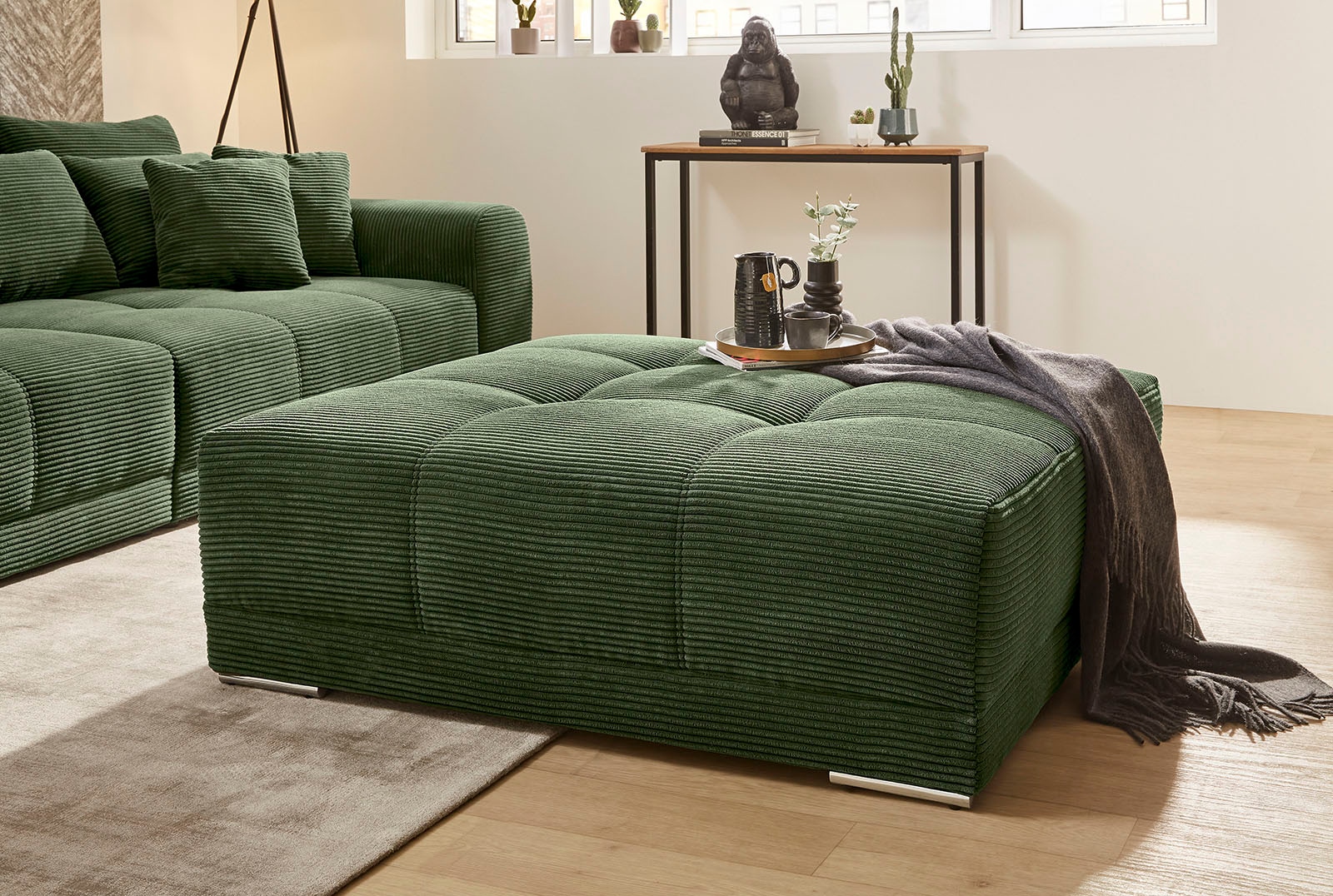 Jockenhöfer Gruppe Hocker "Moldau XXL, B: 120 cm" Mega-Hocker im XXL-Format günstig online kaufen
