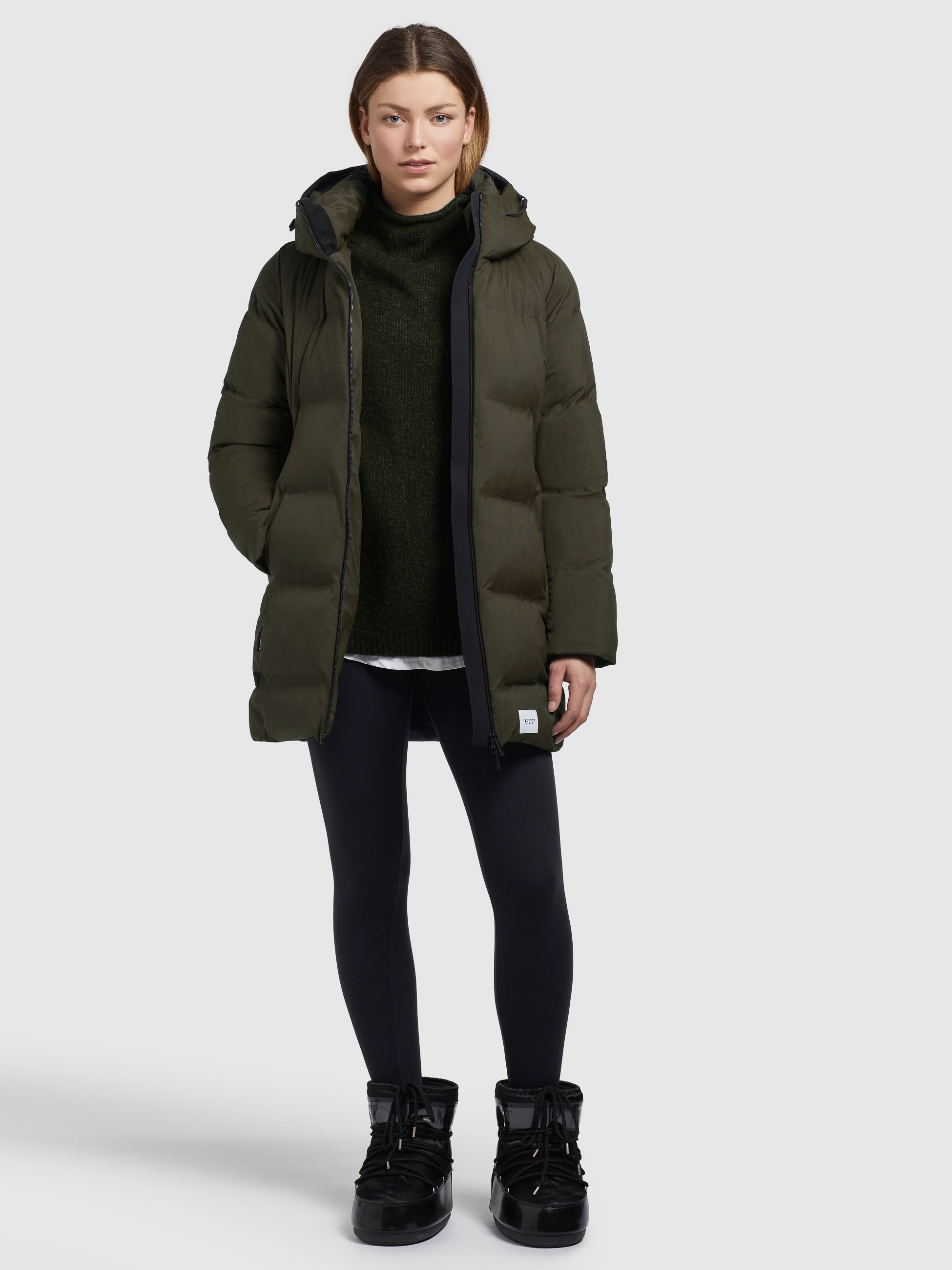 khujo Steppjacke »TANARE2«, mit Kapuze