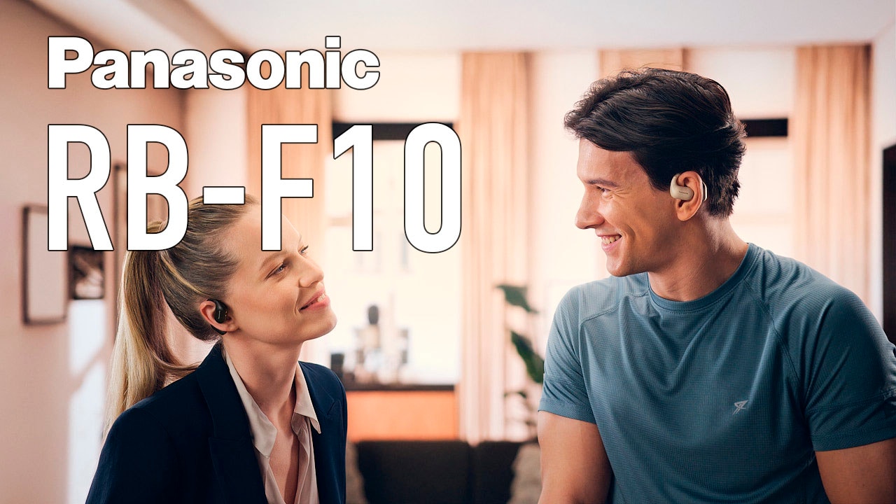 Panasonic Open-Ear-Kopfhörer »RB-F10«, Bluetooth-A2DP Bluetooth, Multi-Point-Verbindung-Noise-Cancelling