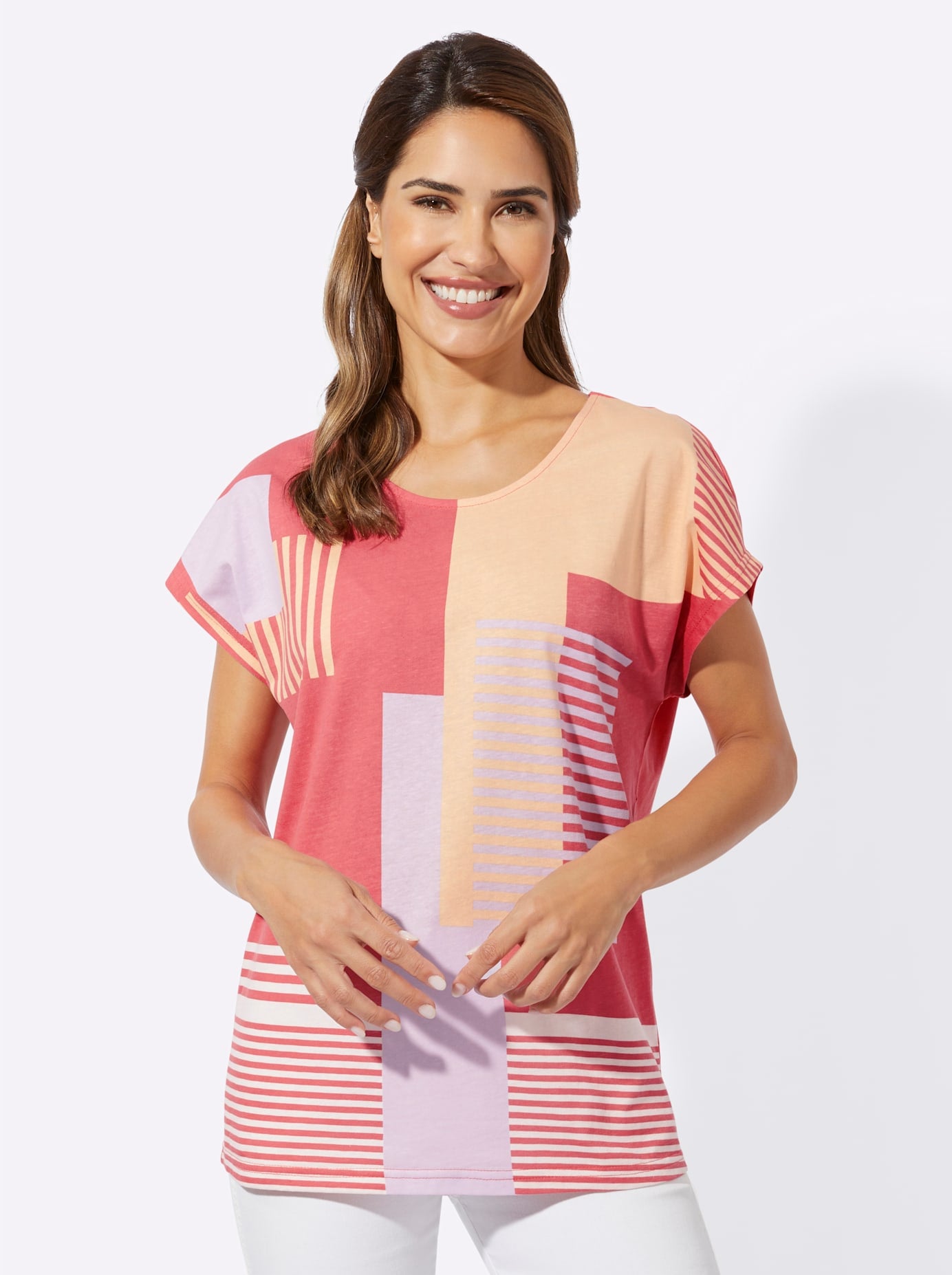 Classic Basics Kurzarmshirt "Kurzarm-Shirt" 1 Stk. tlg. günstig online kaufen