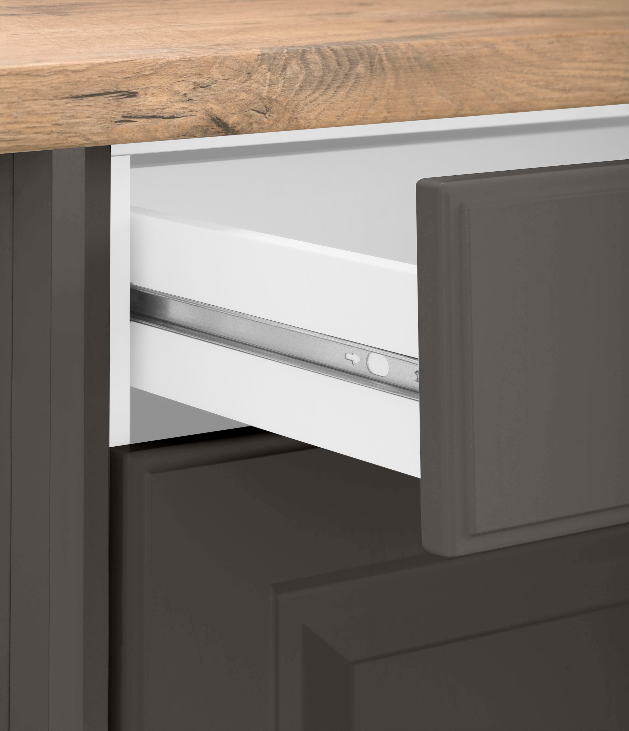 wiho Küchen Küchenzeile »Erla«, mit E-Geräten, Breite 280 cm