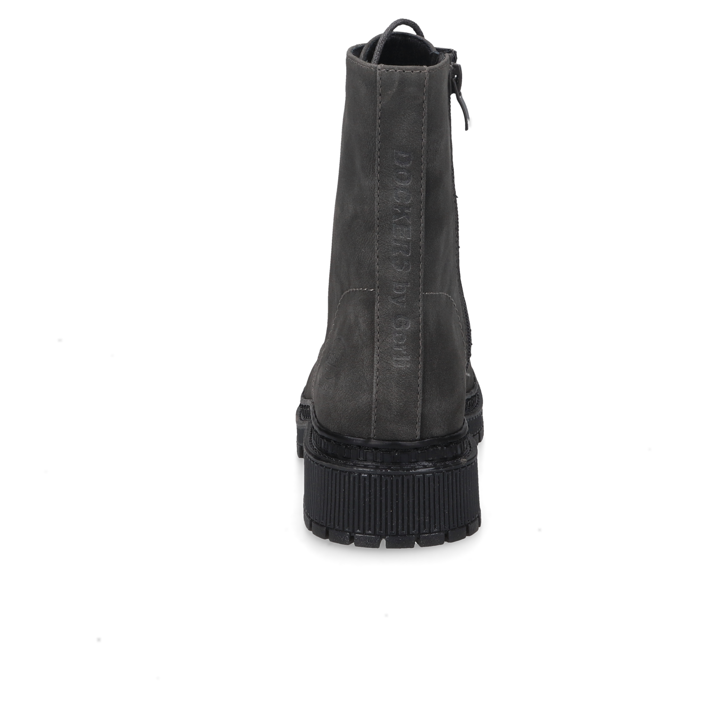 Dockers by Gerli Schnürboots, Biker Boots mit Reißverschluss