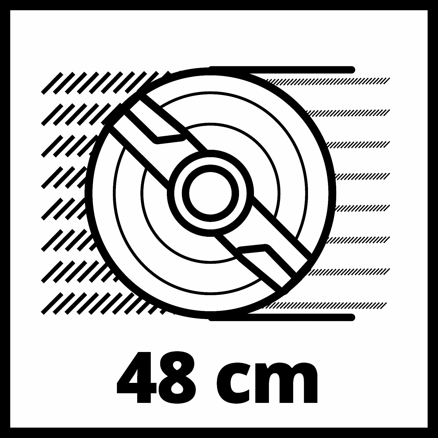 Einhell Akkurasenmäher »GE-CM 36/48 Li M-Solo«, ohne Akku und Ladegerät