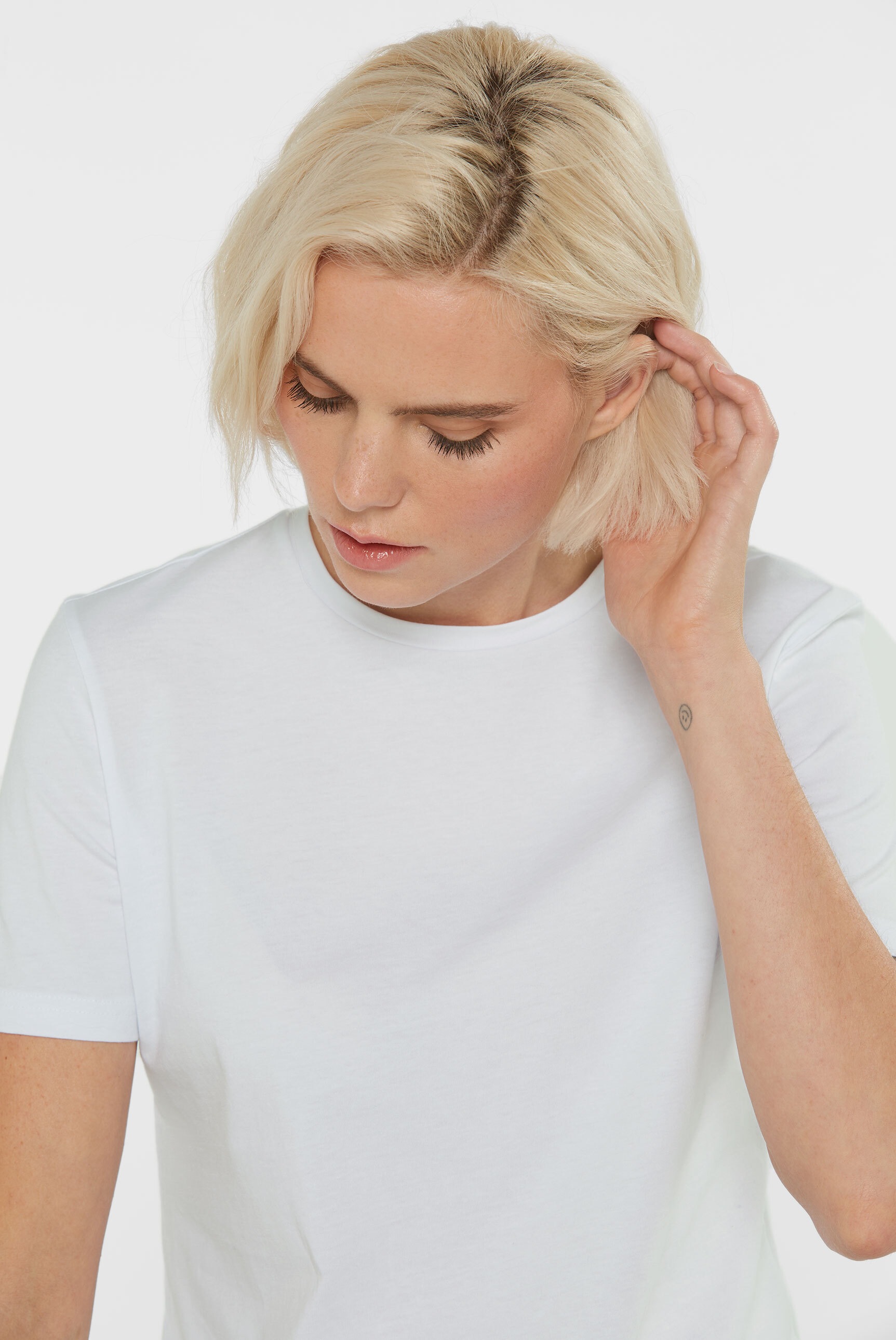 SENSES.THE LABEL Rundhalsshirt, aus Baumwolle
