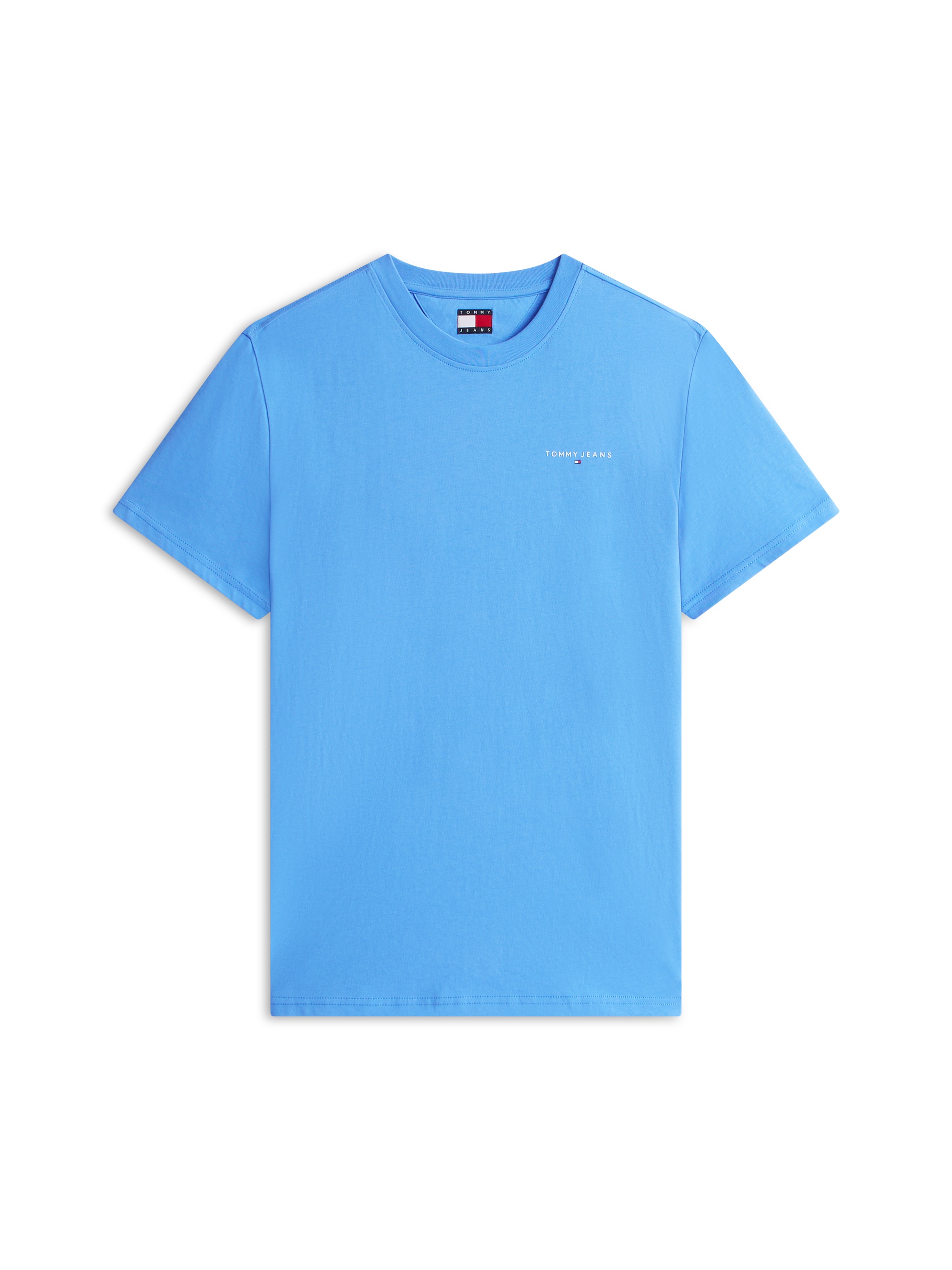 Tommy Jeans Tjm Slim Linear Chest Tee Ext T-Shirt Blue Twilight 3XL 3