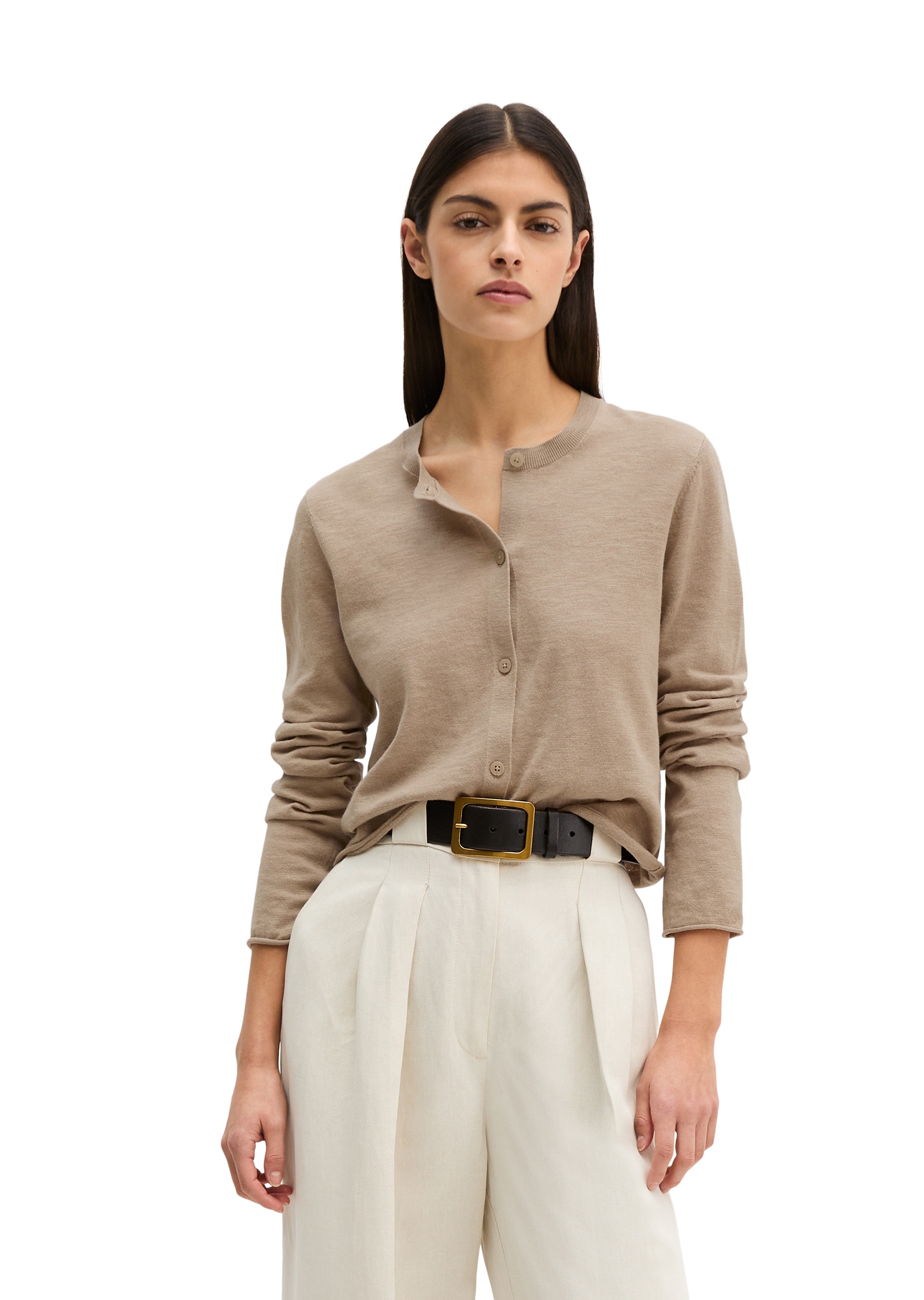 Marc O'Polo Cardigan »aus Organic Cotton-Leinen-Mix«