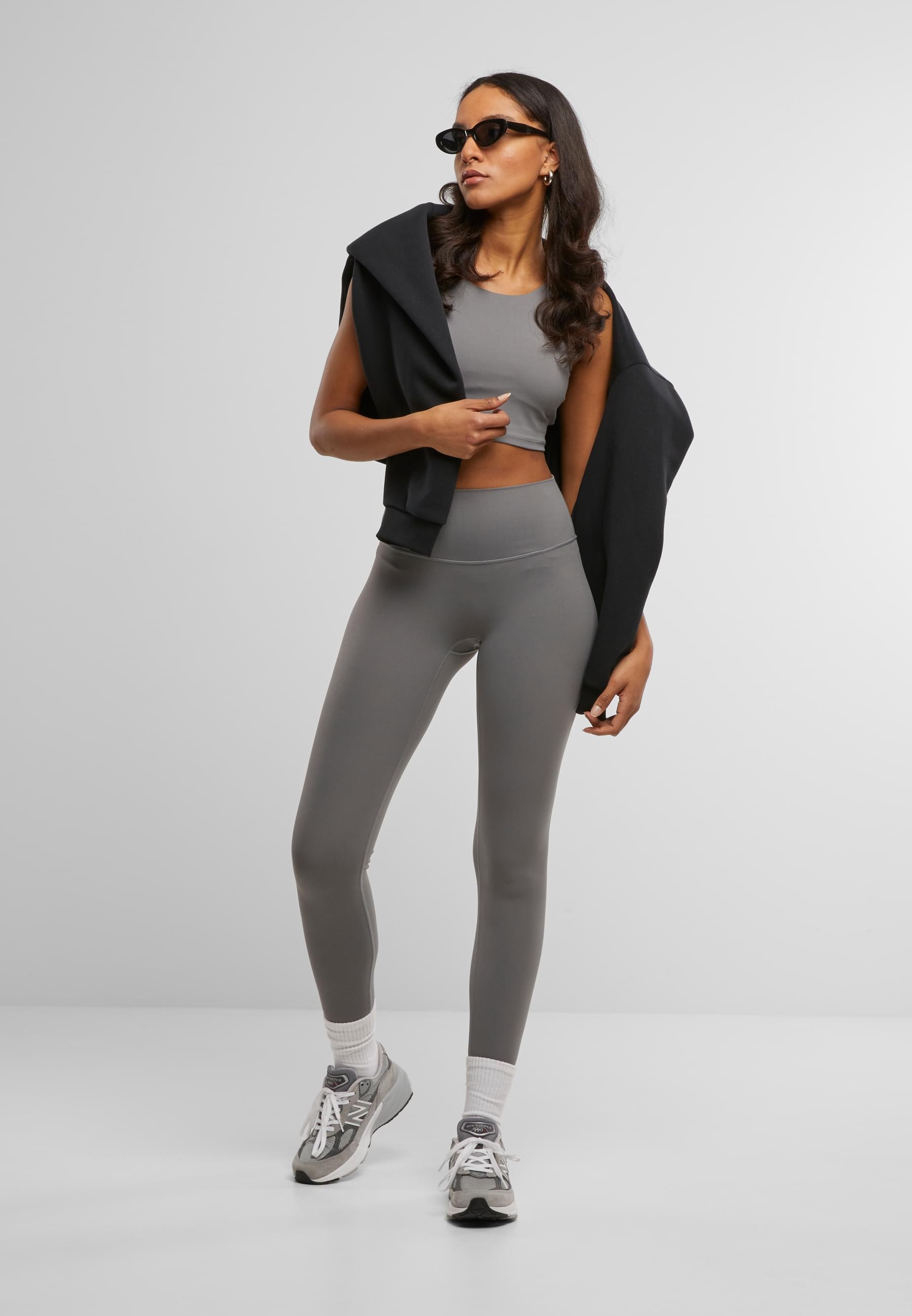 URBAN CLASSICS Leggings »Urban Classics Ladies Sports Leggings Ladies Sports Leggings«, (1 tlg.)