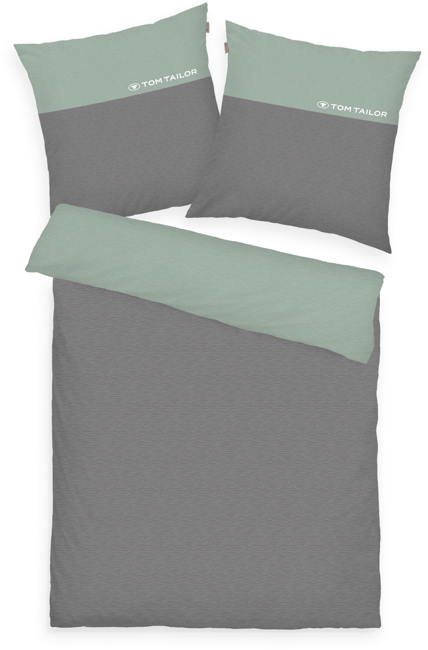 TOM TAILOR HOME "Henry" 3 Stk. Bettwäsche aus Baumwolle, mit GRATIS-Zugabe: günstig online kaufen