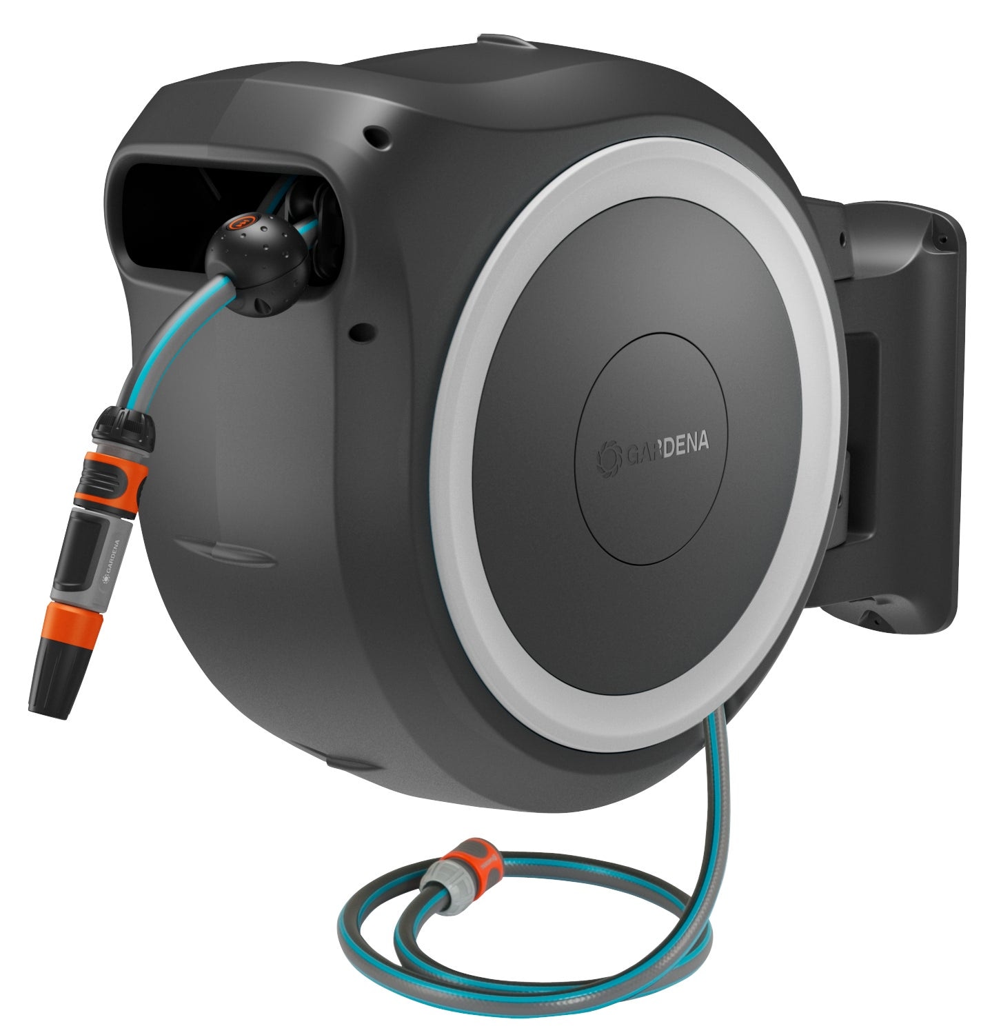 GARDENA Schlauchbox »PowerRoll XXL 18V P4A Ready-To-Use Set« innovative, mit Funkfernsteuerung, Inkl. Akku und Ladegerät