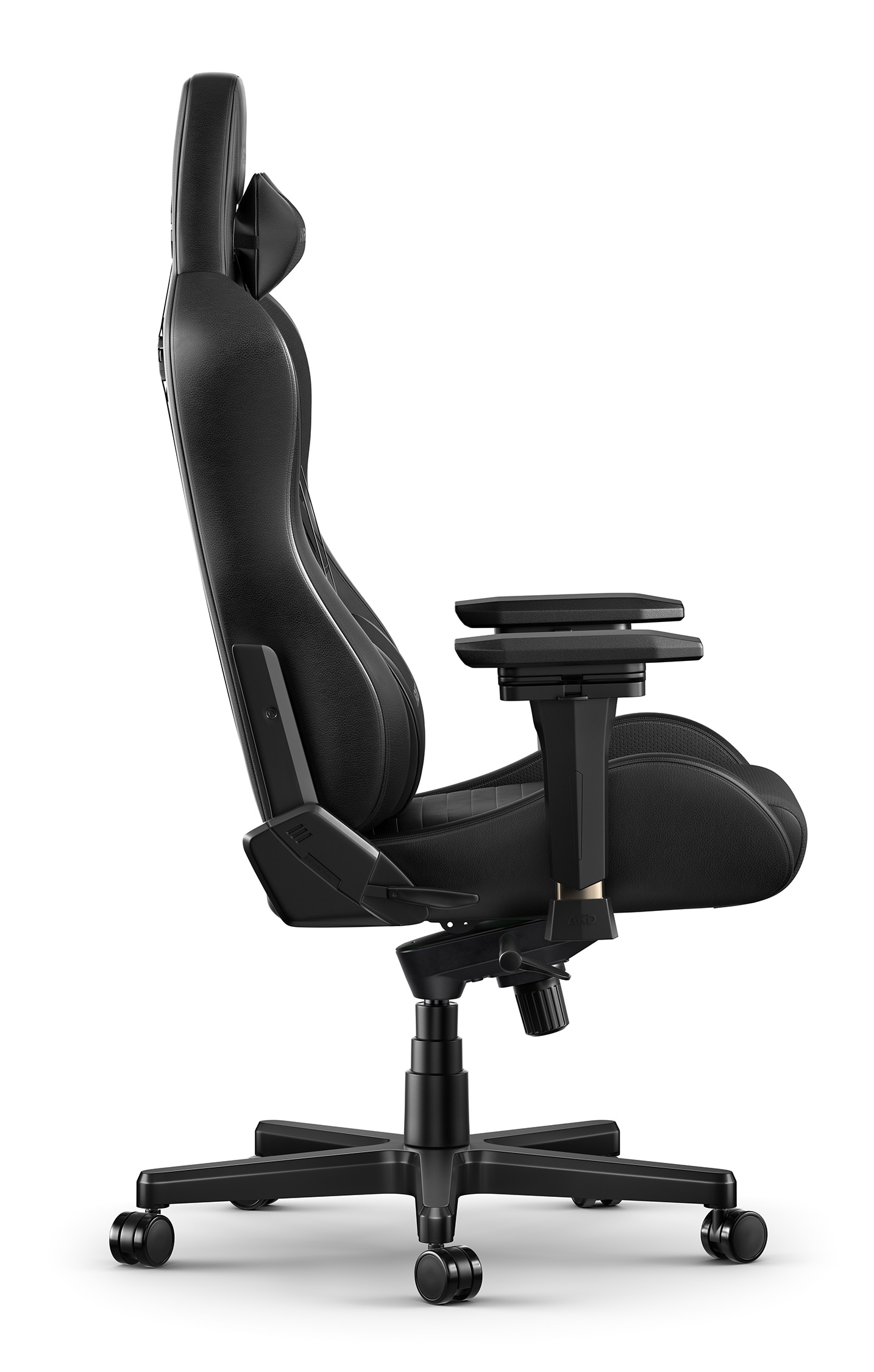 AKRacing Gaming-Stuhl »Master Premium Black Softouch, Kunstleder, 4D-Armlehnen, Stahlrahmen«, Kunstleder-Stoff