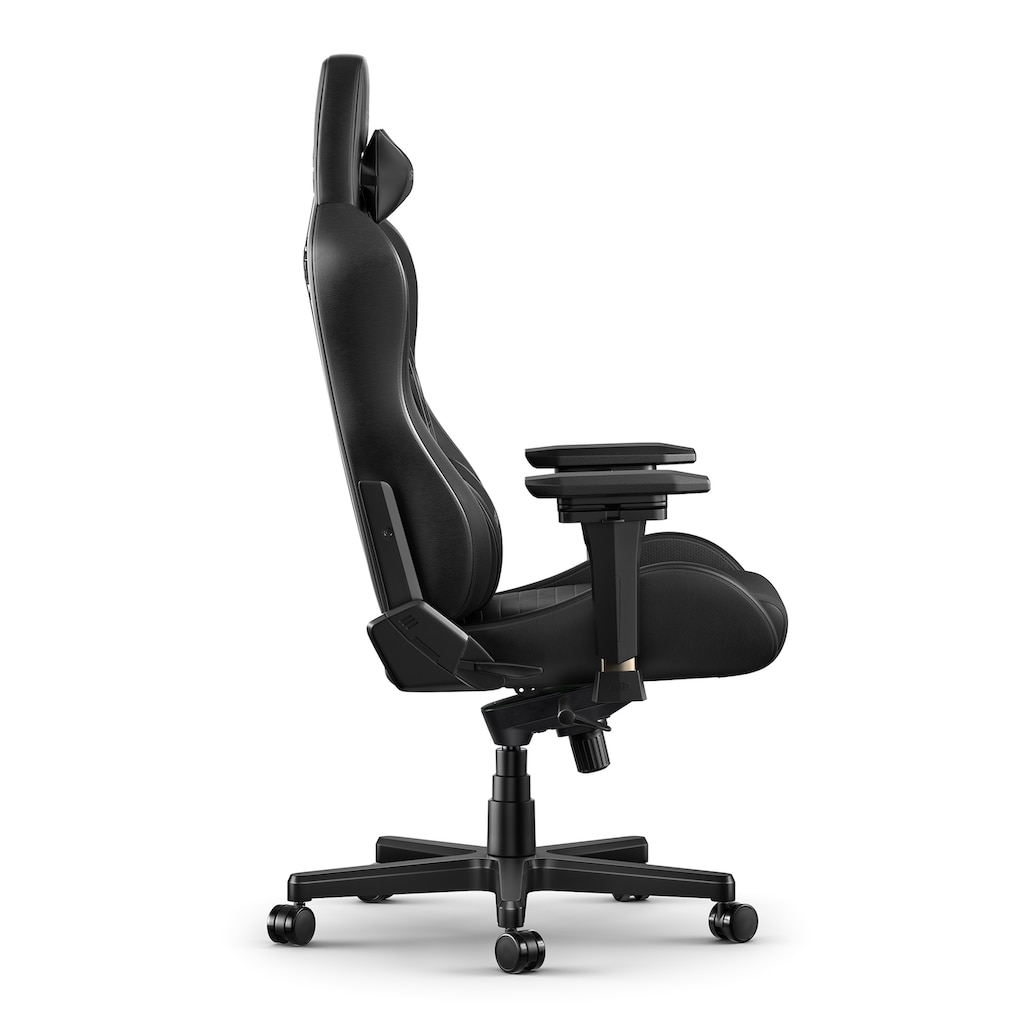 AKRacing Gaming-Stuhl »Master Premium Black Softouch, Kunstleder, 4D-Armlehnen, Stahlrahmen«, Kunstleder-Stoff