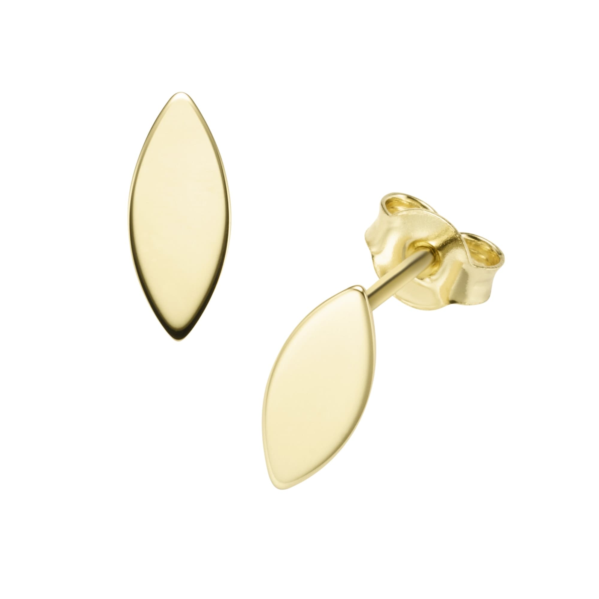 Luigi Merano Paar Ohrstecker »navetteförmig Gold 375«