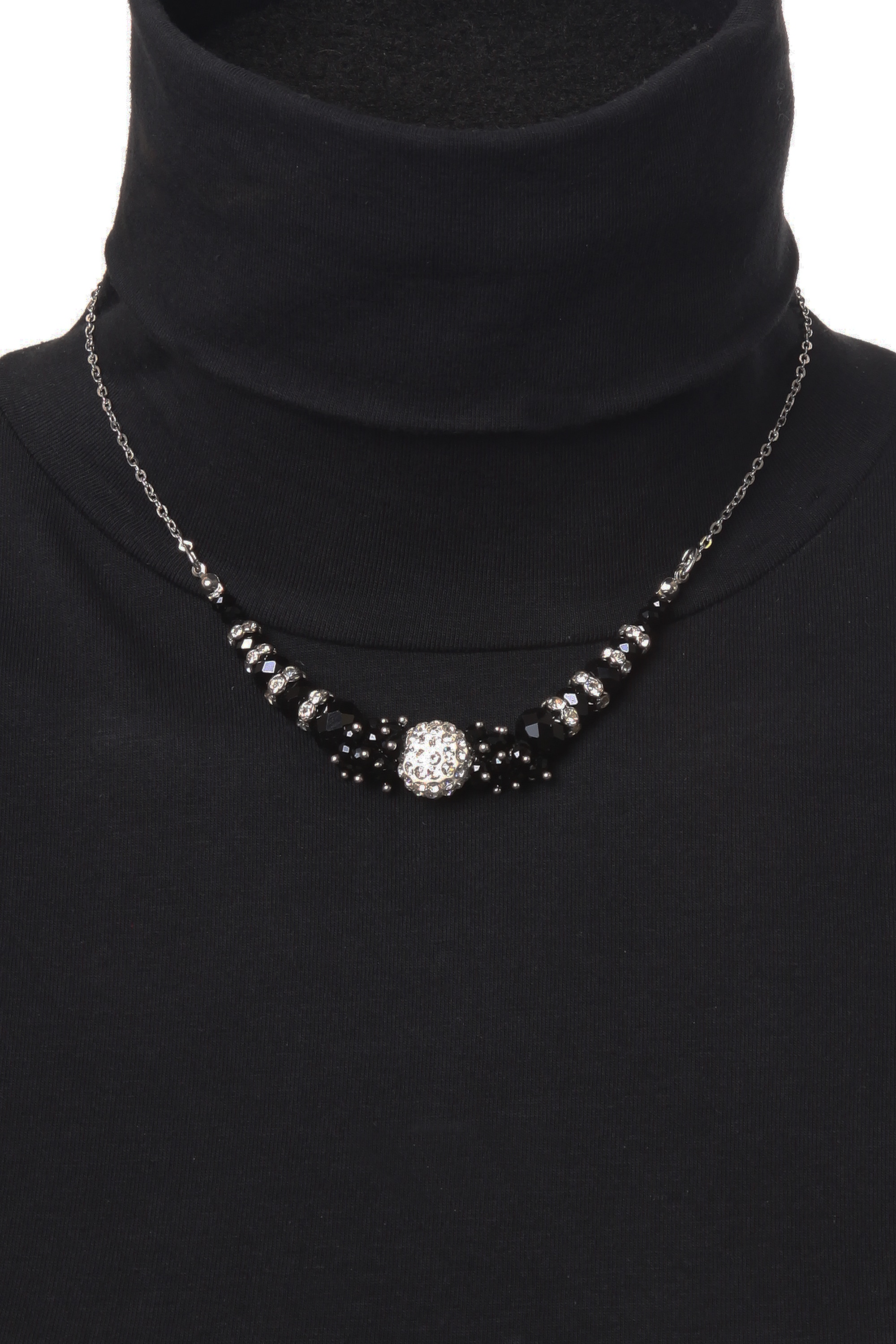 COLLEZIONE ALESSANDRO Kette mit Anhänger »Miriam«, mit vielen kleinen Glassteinen