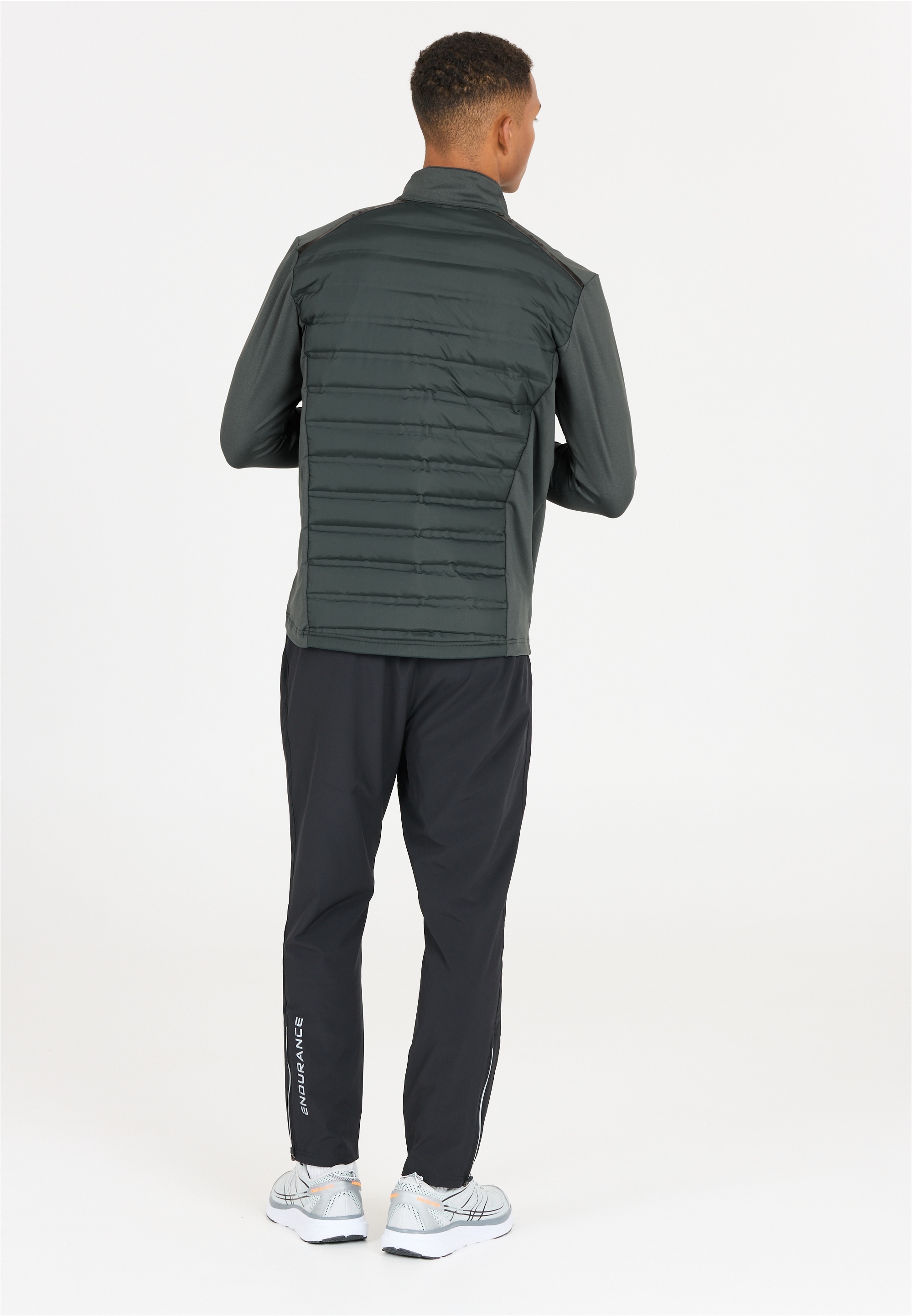 ENDURANCE Laufjacke »MIDAN«, mit wärmenden Steppeinsätzen