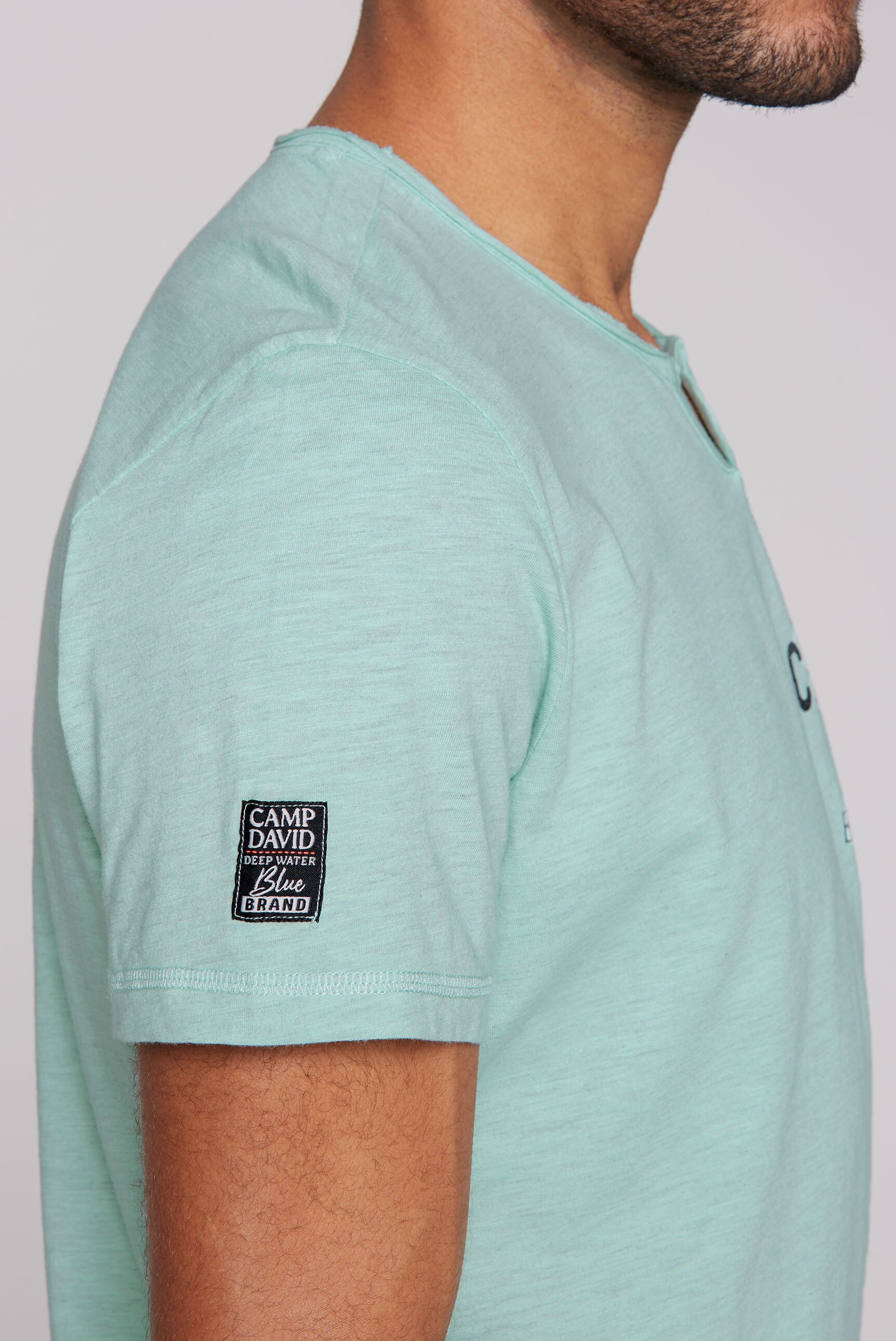 CAMP DAVID Rundhalsshirt, mit Baumwolle