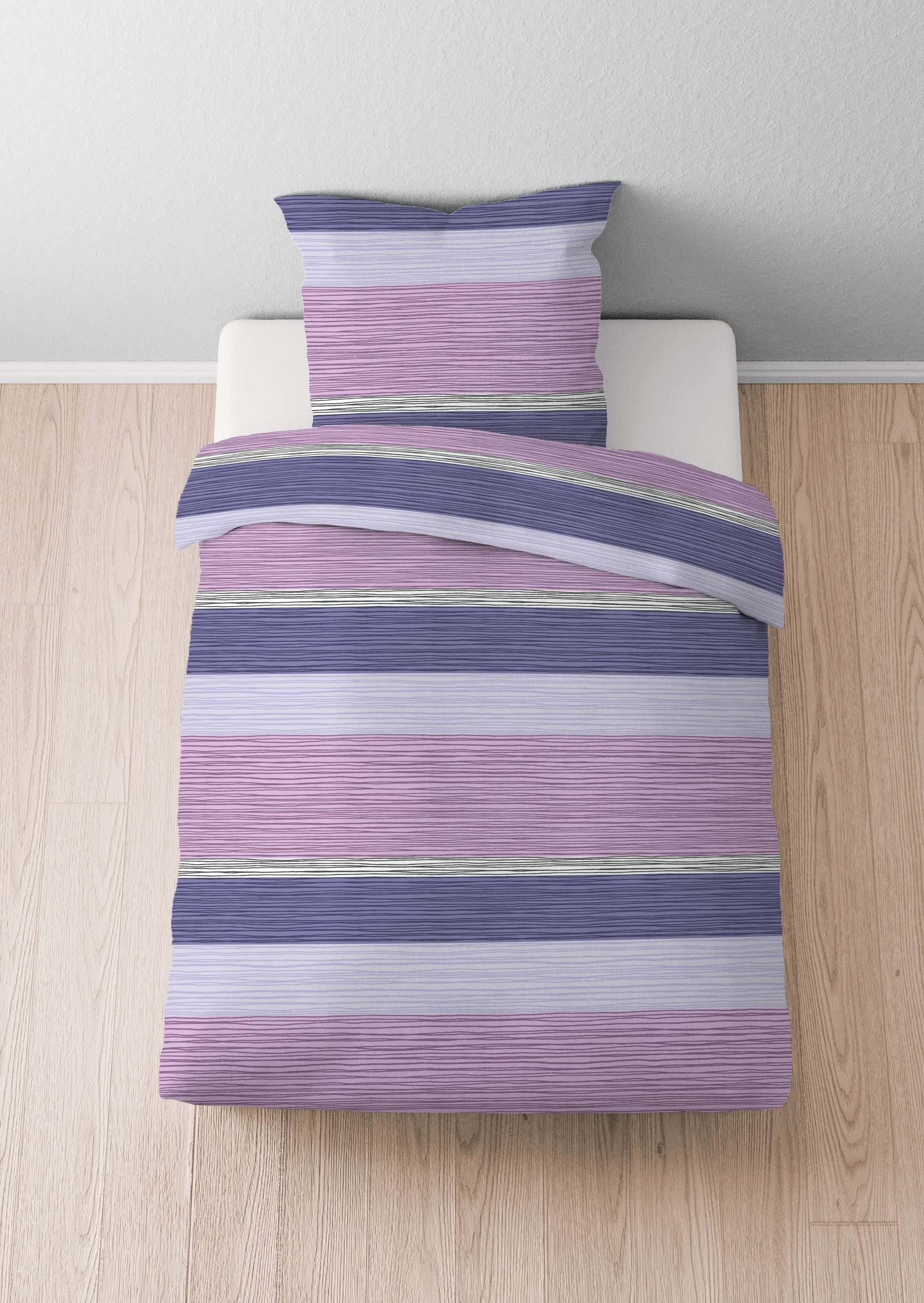 Castell - Markenbettwäsche Bettwäsche "0040567" 2 Stk. tlg. hautsympathisch günstig online kaufen