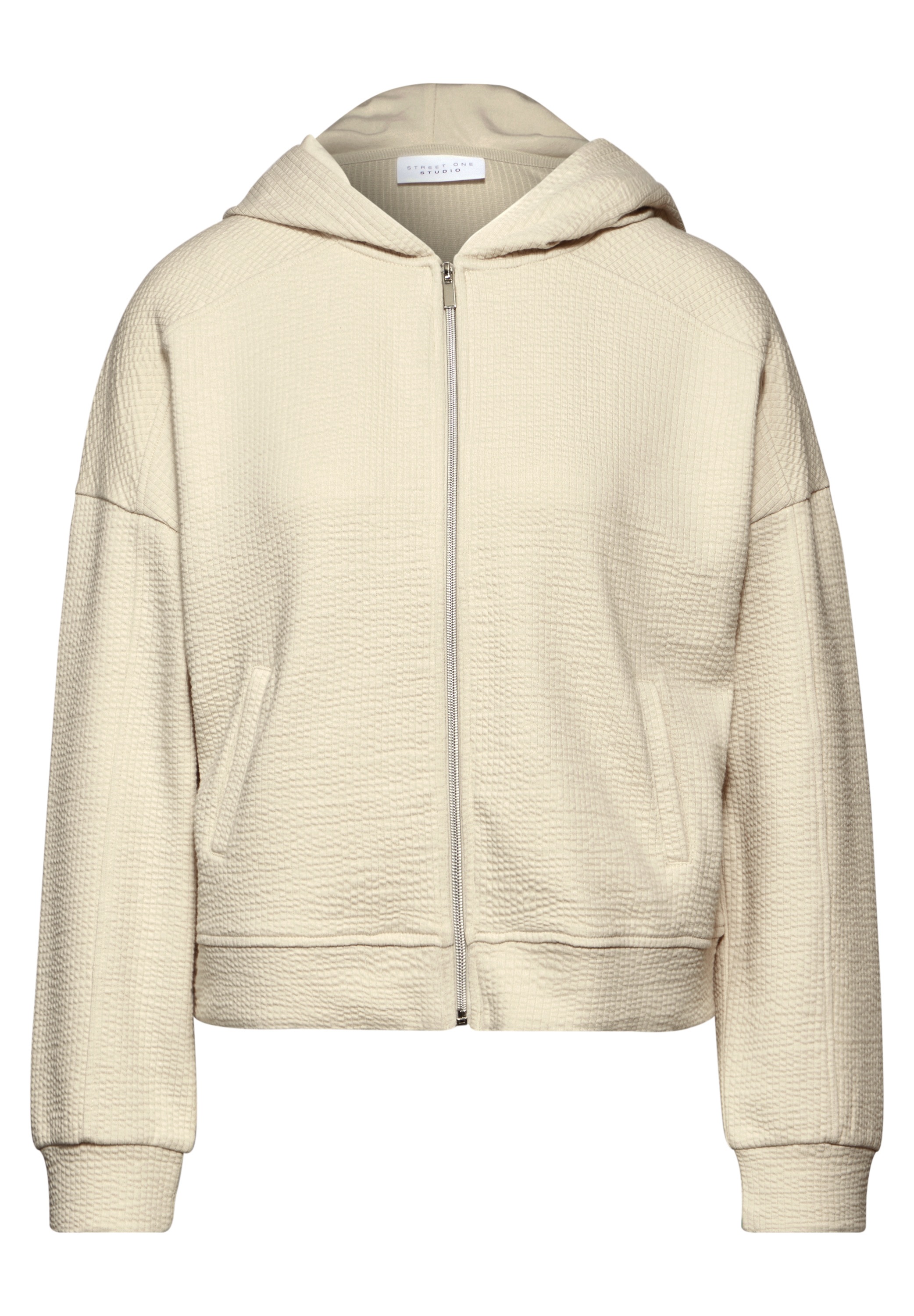 STREET ONE STUDIO Cardigan, aus Baumwolle mit Stretchanteil