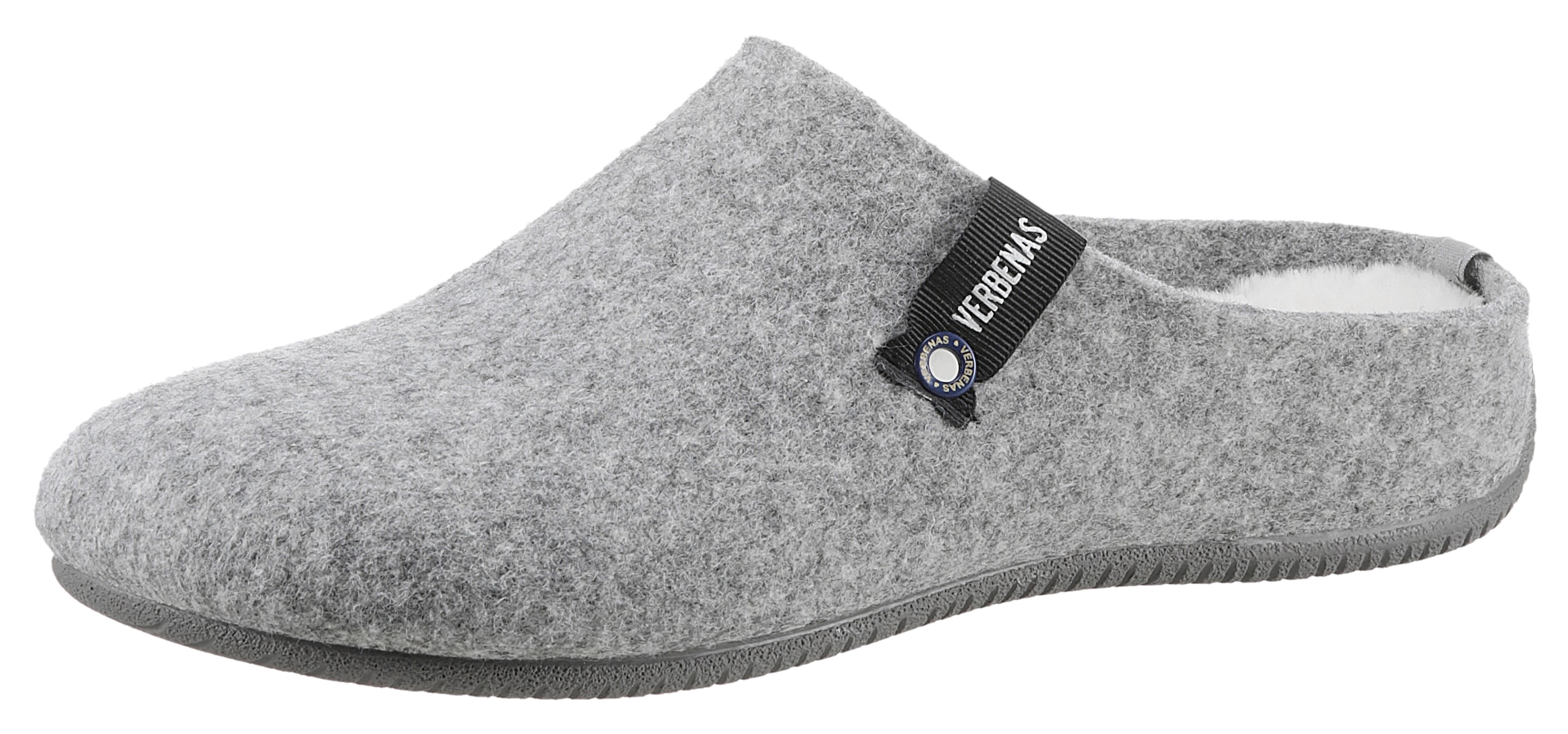 VERBENAS Pantoffel "York Fieltro", Hausschuh, Homeslipper, Clog mit Warmfut günstig online kaufen