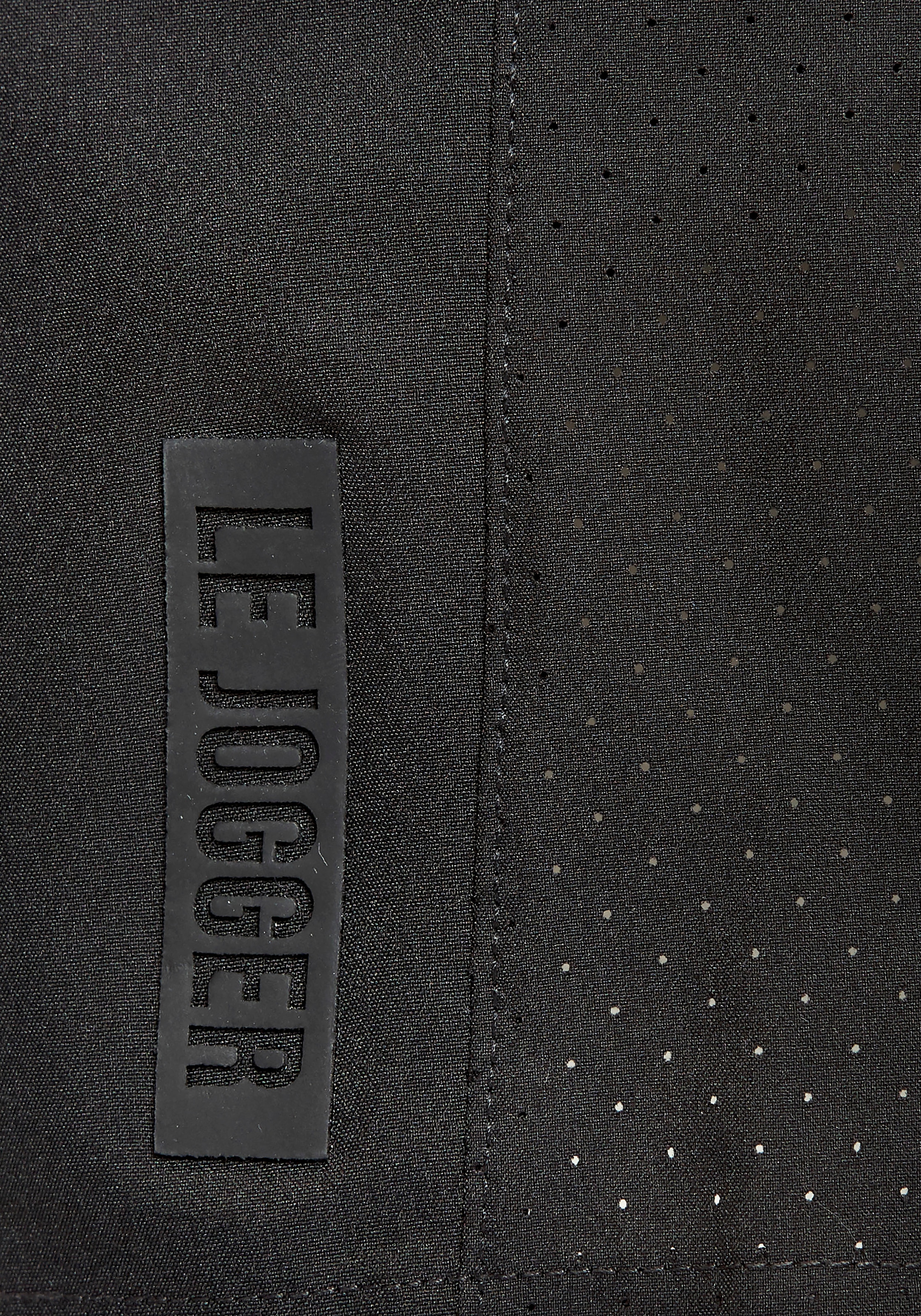 le jogger® Shorts, mit seitliche Mesheinsatz und Reißverschlusstaschen