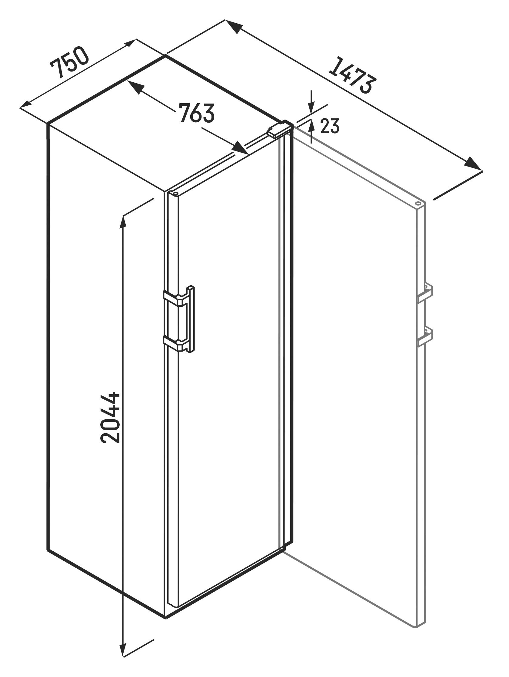 Liebherr Weinkühlschrank »WSbli 7731_993859151«