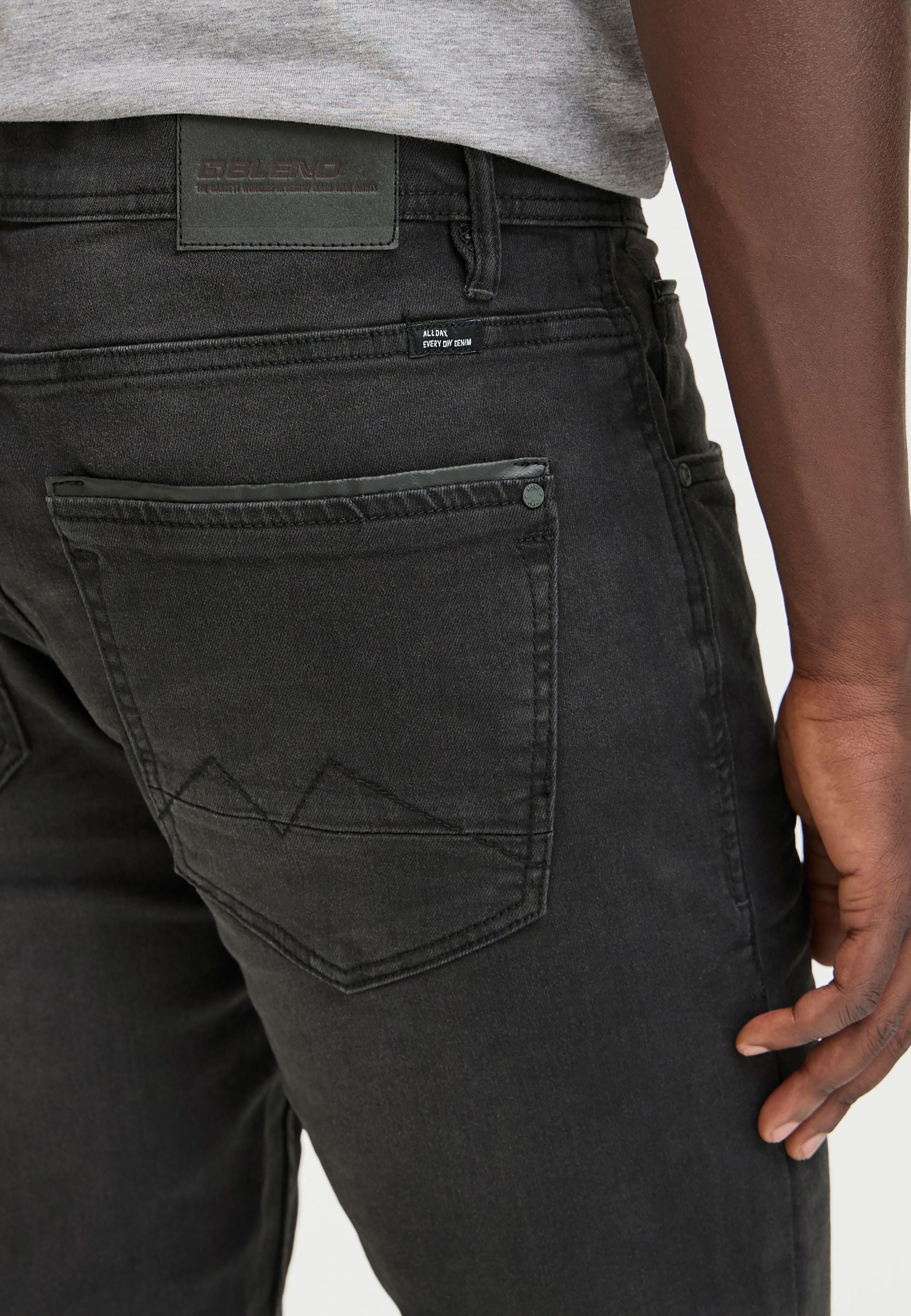Blend Slim-fit-Jeans »BHJet« Modische Slim-Fit-Jeans mit niedriger Bundhöhe und schmalem Bein