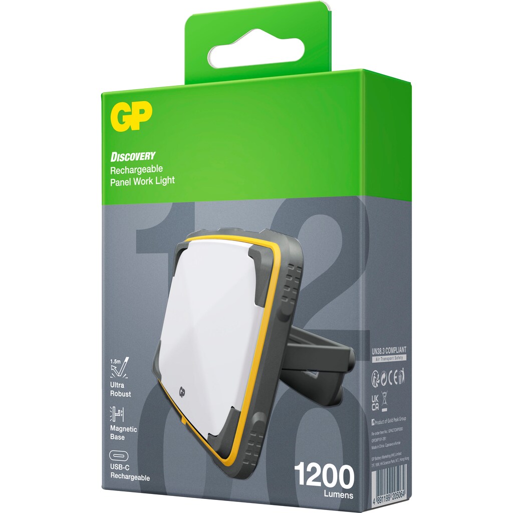 GP Batteries Taschenlampe »Arbeitslampe Discovery CWP15«