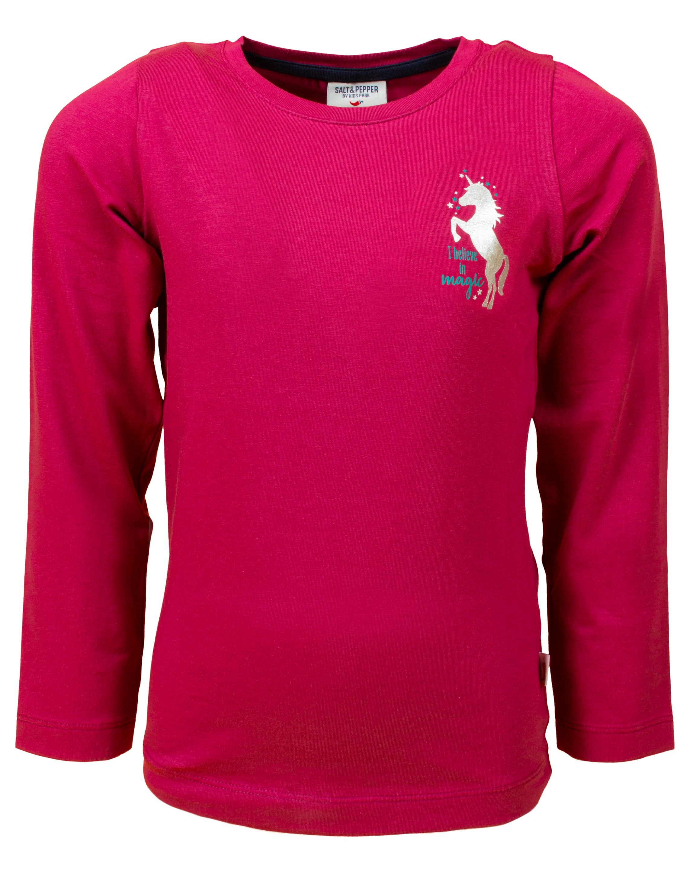 SALT AND PEPPER Langarmshirt, (3 tlg.), mit niedlichen Motiven