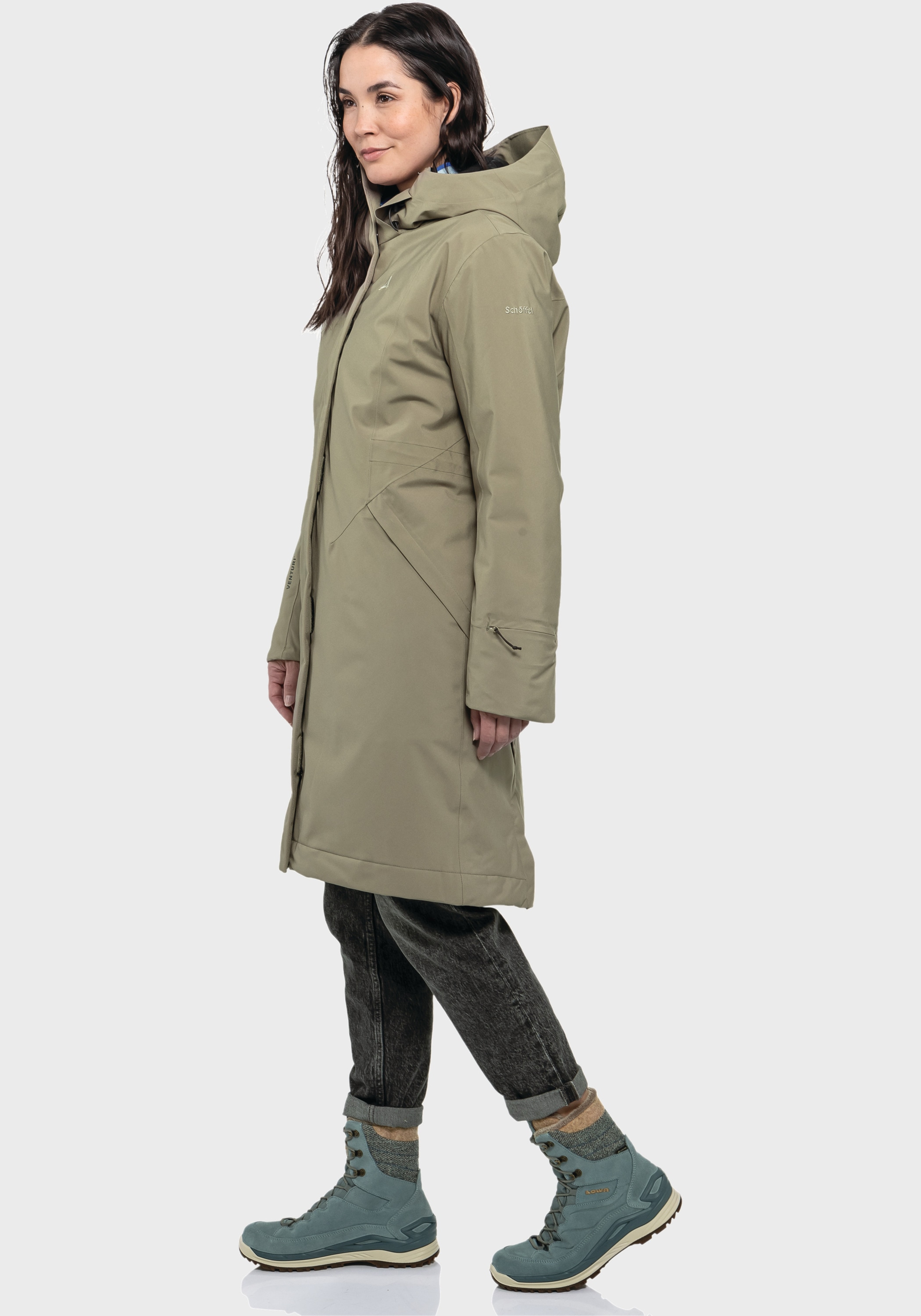 Schöffel Parka »Urban Ins Coat Style Gregale WMS«, mit Kapuze