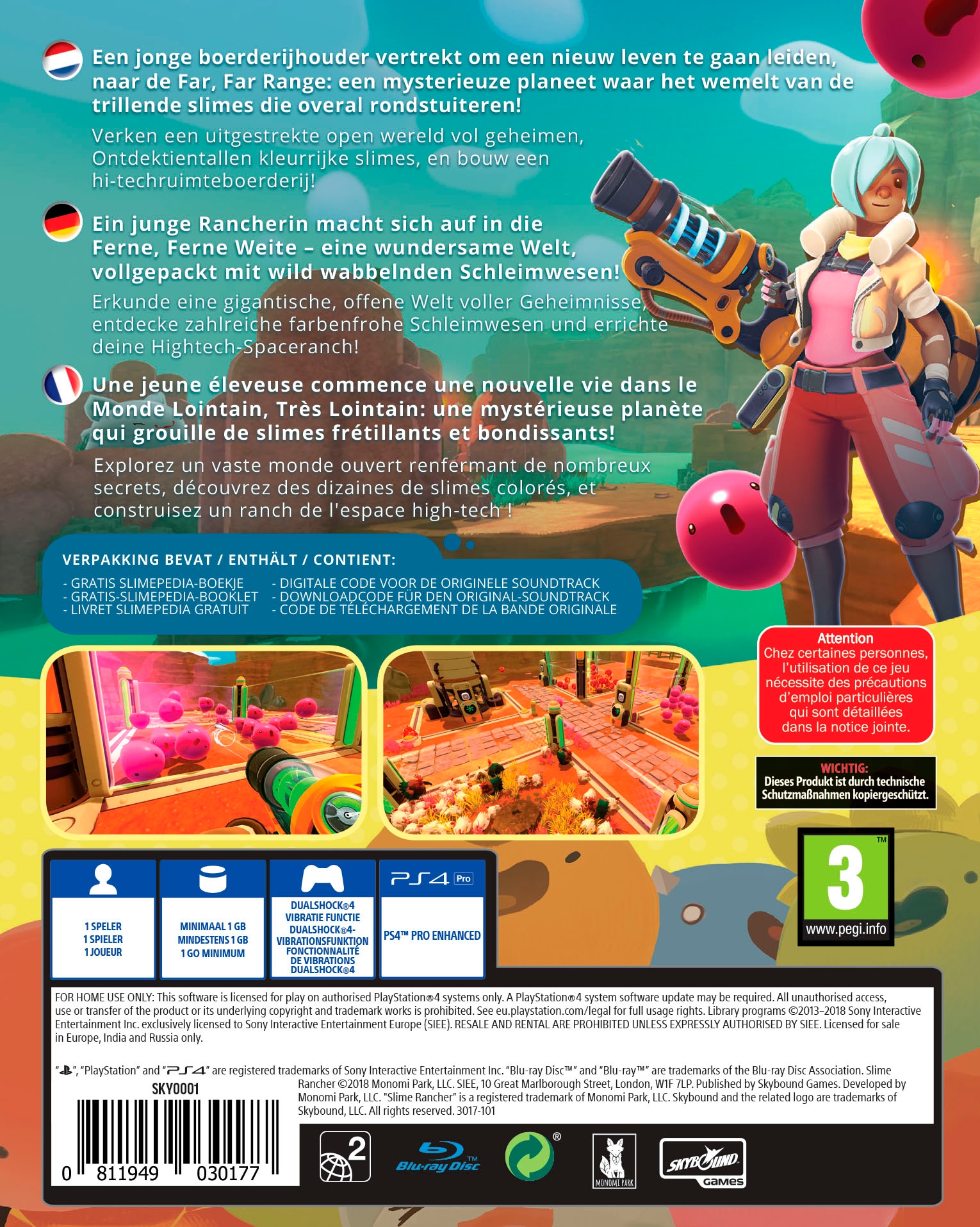 Skybound Games Spielesoftware »Slime Rancher - Playstation 4«, PlayStation 4