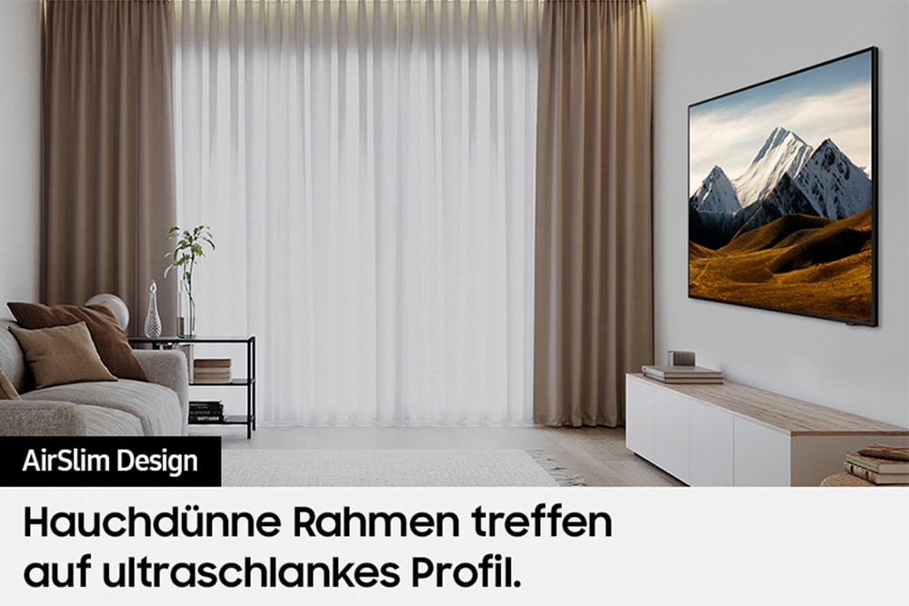 Samsung LED-Fernseher »GU43DU8079U«, 4K Ultra HD, Smart-TV, Crystal UHD, Q-Symphony, Dolby Surround Sound, Triple Tuner, Smart-Hub
