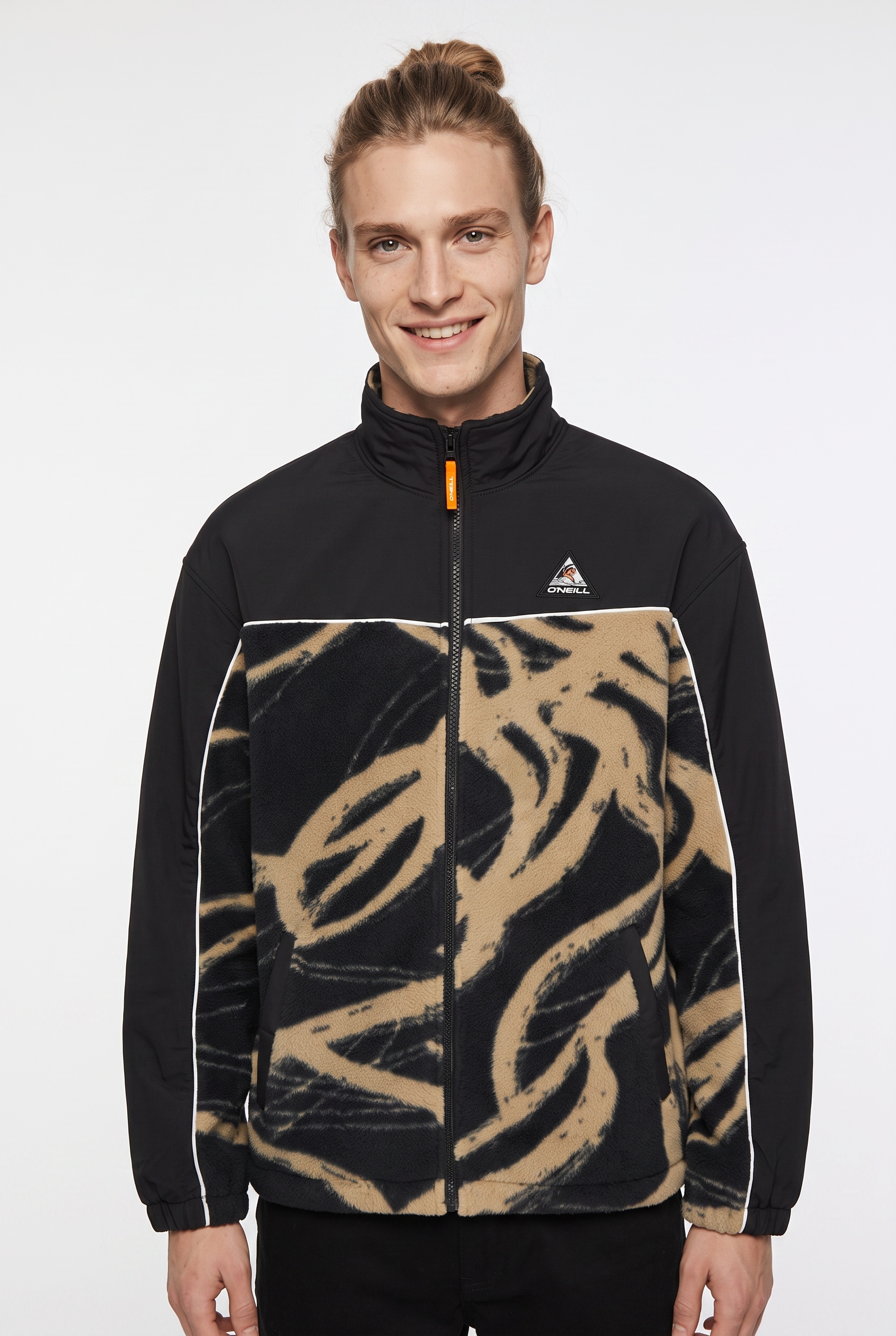 ONeill Fleecejacke "FWCPlay FZ HYPERFLEECE" mit Reißverschluss, schnell trocknend, atmungsaktiv, weite Passform