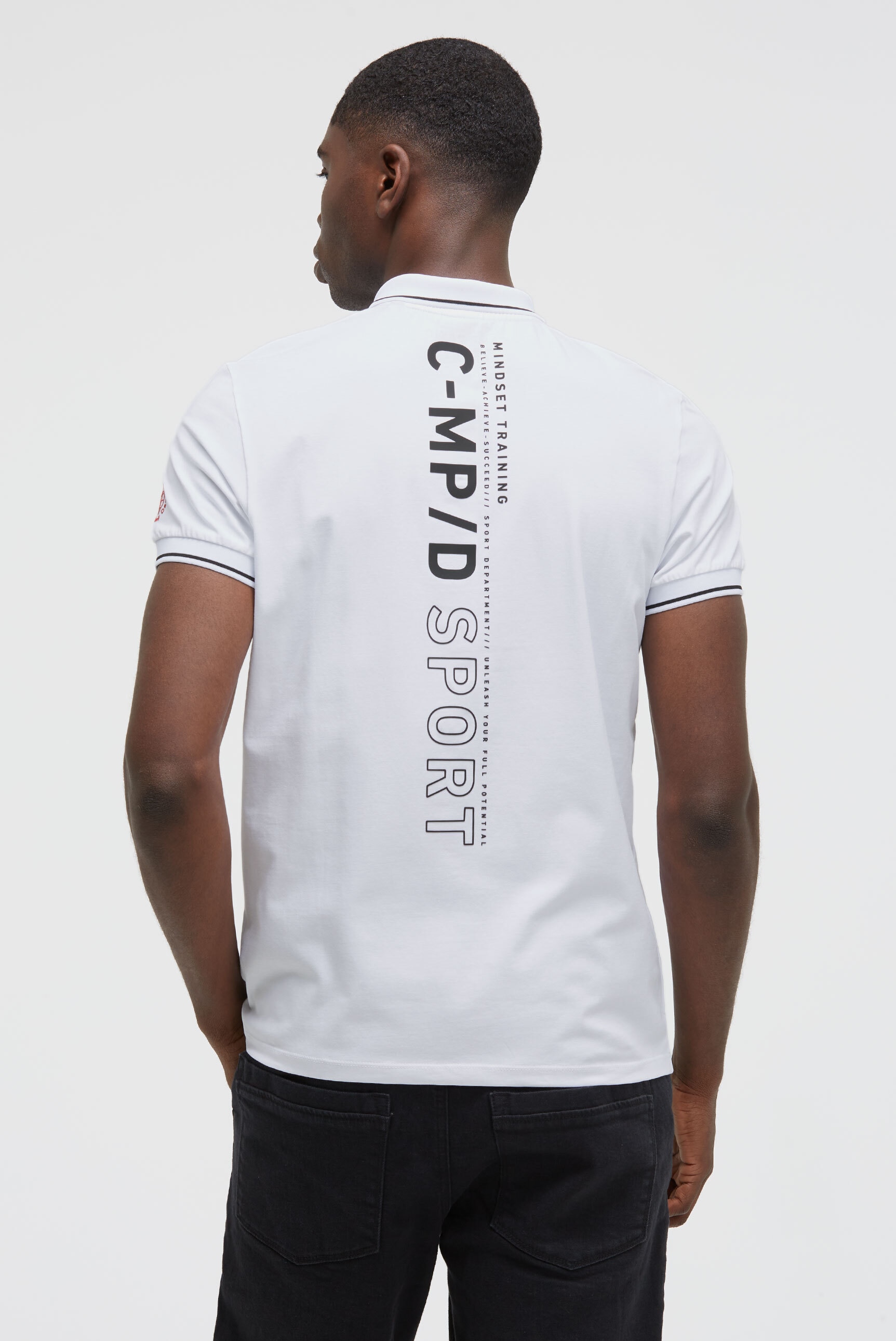 CAMP DAVID Poloshirt mit Baumwolle