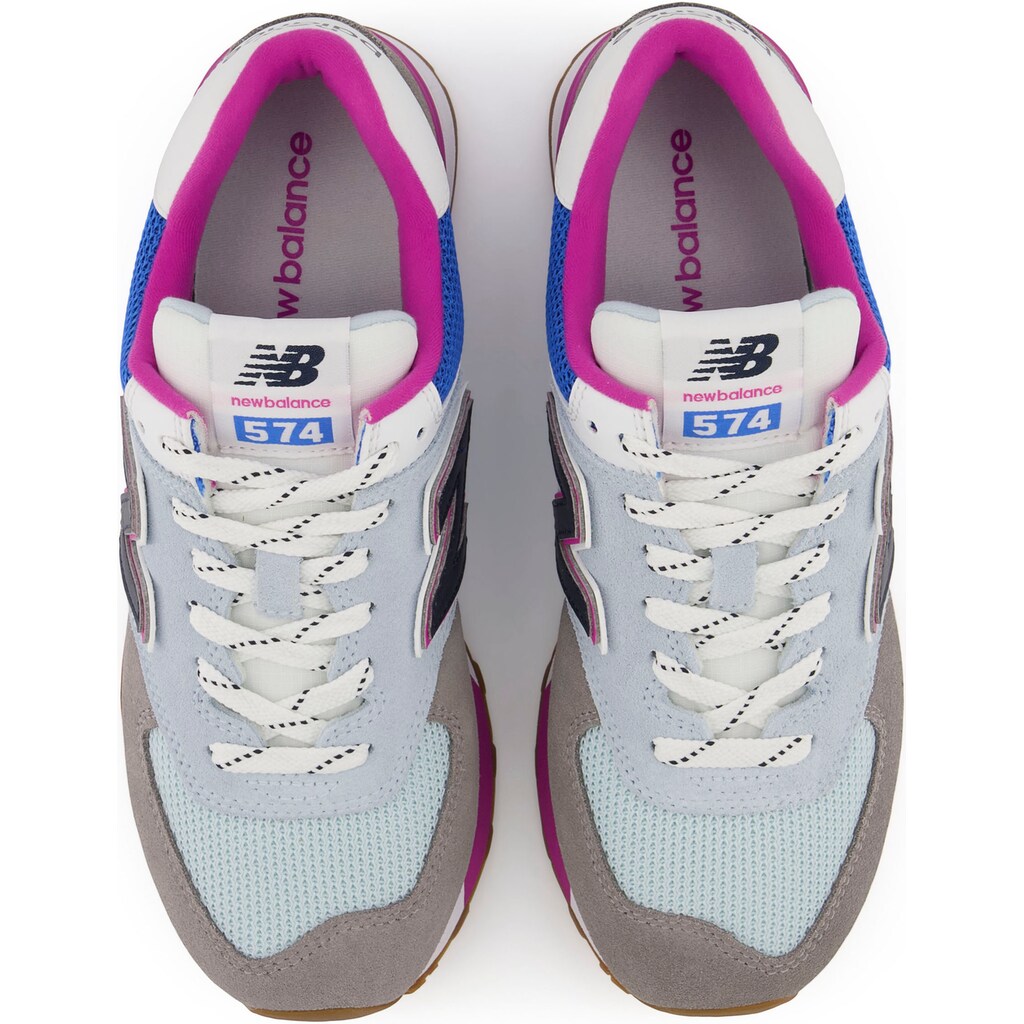 Marken New Balance New Balance Sneaker »WL574 Spring Hike Pack« grau-hellblau-magenta Marken New Balance New Balance Sneaker »WL574 Spring Hike Pack« grau-hellblau-magenta
