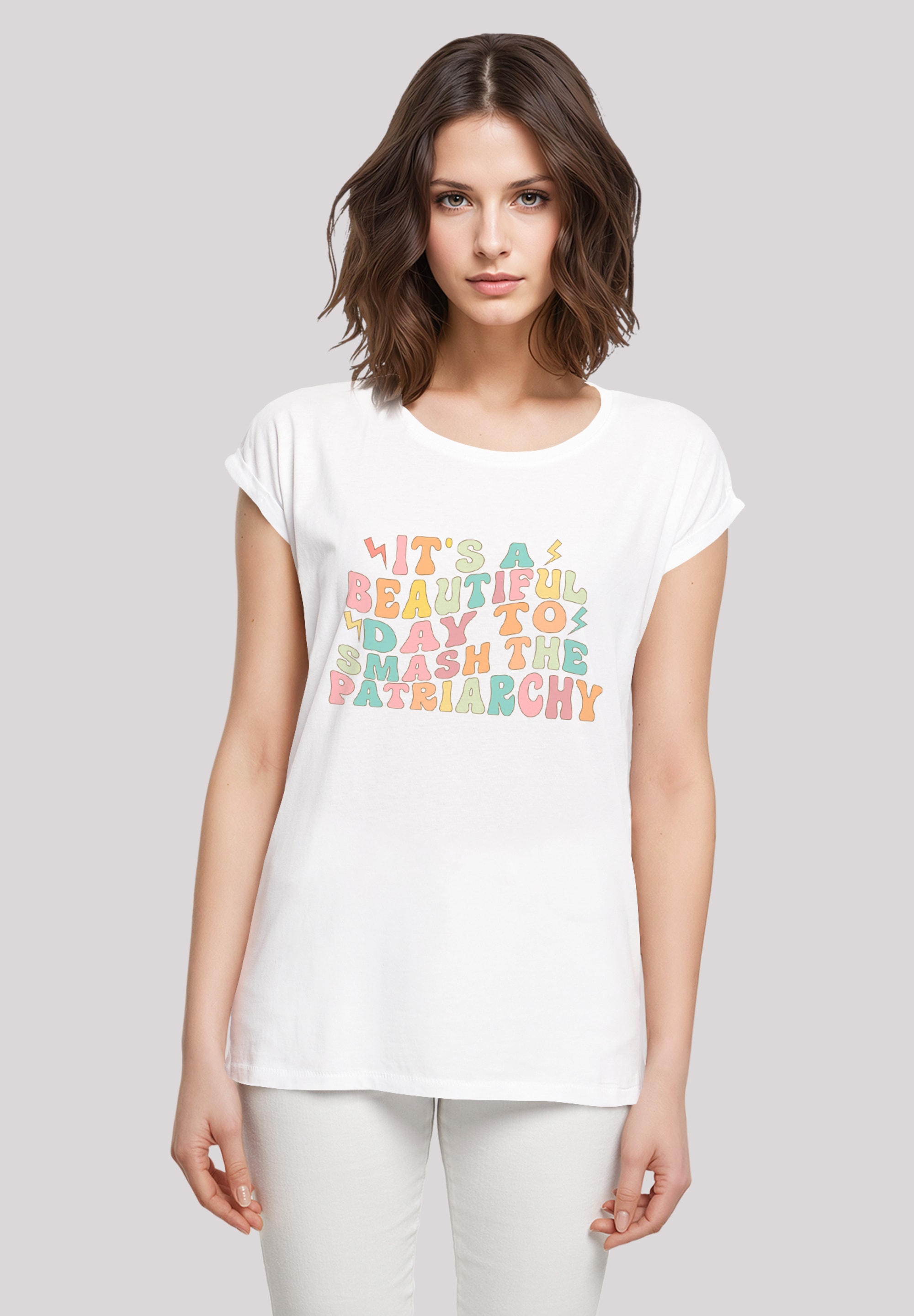 F4NT4STIC T-Shirt "Internationaler Frauentag Girl Power Patriarchat", Premi günstig online kaufen