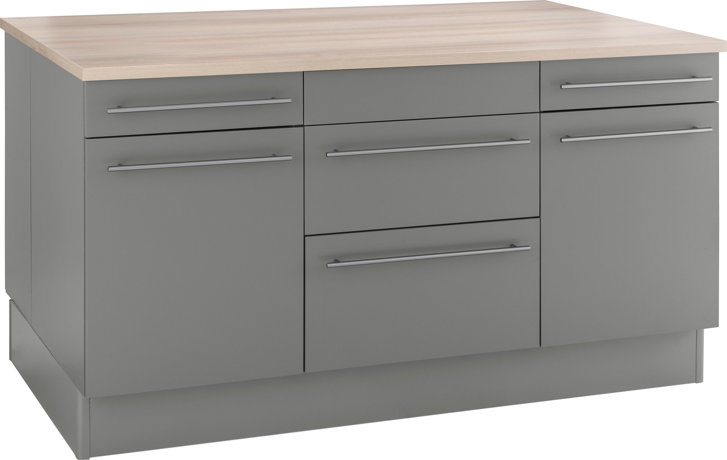 OPTIFIT Kücheninsel "Bern", Stellbreite 160x95 cm mit höhenverstellbaren Fü günstig online kaufen