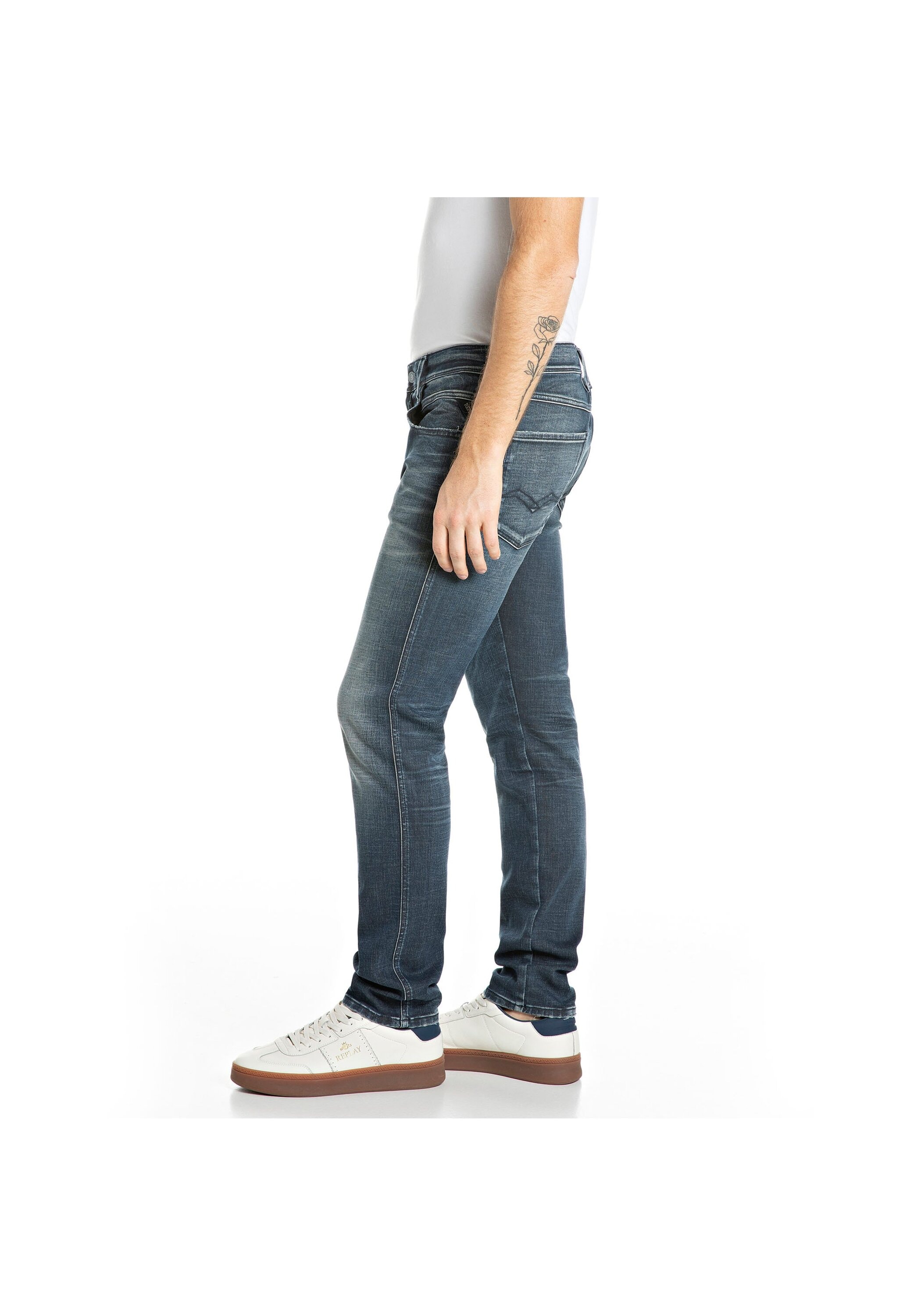 Replay Skinny-fit-Jeans »Jeans Hyperflex ANBASS«