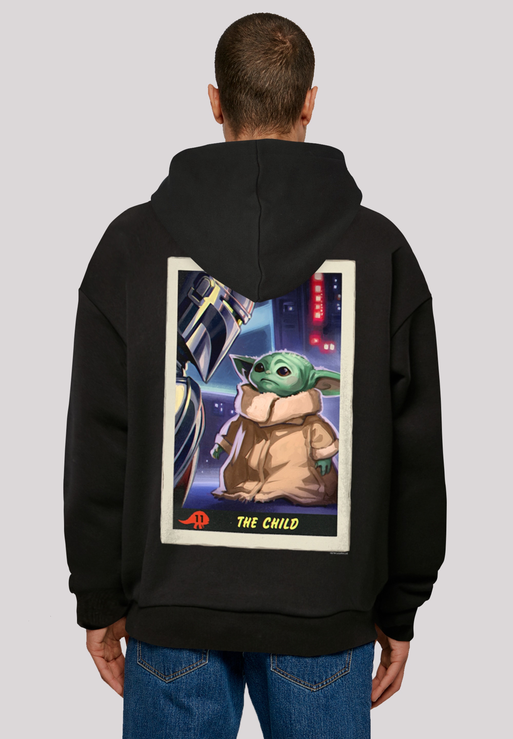 F4NT4STIC Kapuzenpullover "Star Wars The Mandalorian The Child Card", Print günstig online kaufen