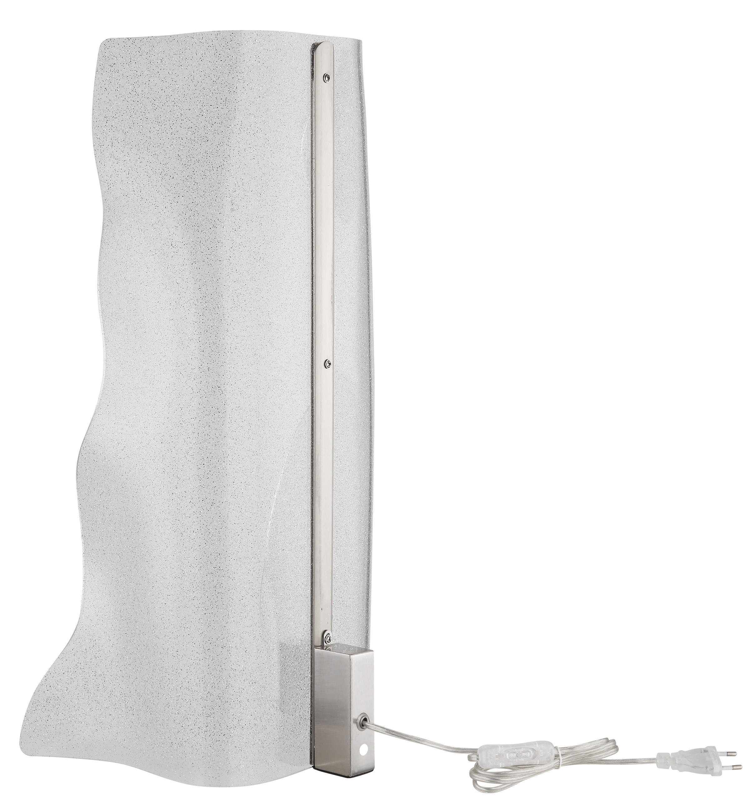 GLOBO LIGHTING Tischleuchte »SAQUE« LED-Modul 1 Stk. Warmweiß Tischlampe Nachttischlampe Deko-Tischleuchte Schlafzimmer